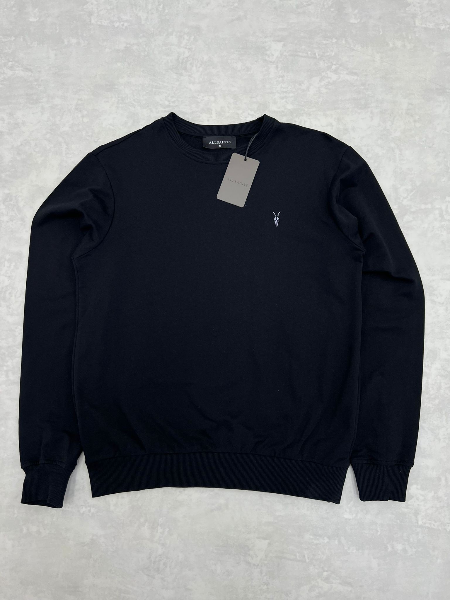 Ceast Mini Logo Classic Regular Fit Black Long Sleeve