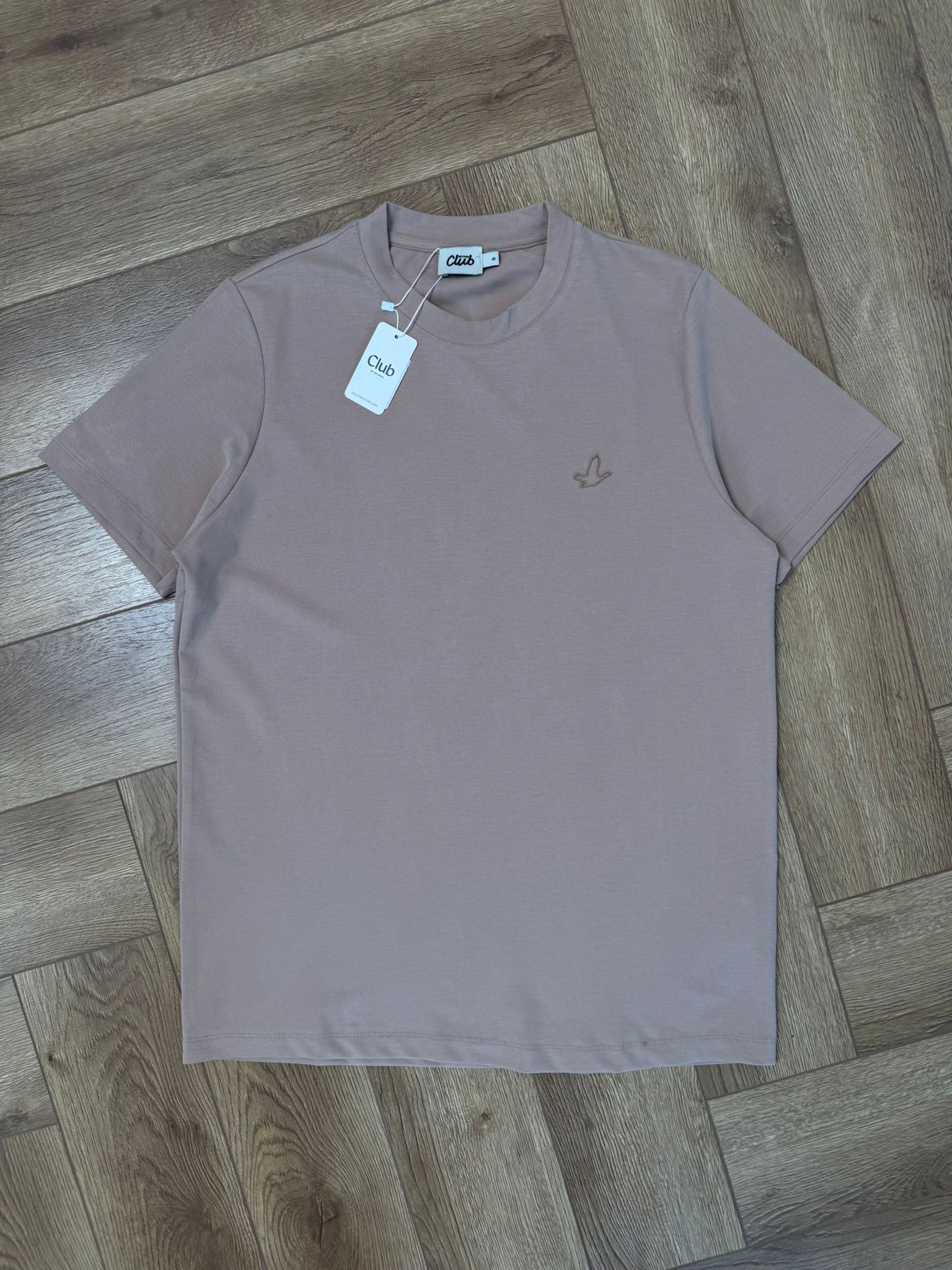 Yeni Sezon Modal Kumaş Özel Premium T-shirt - BEJ