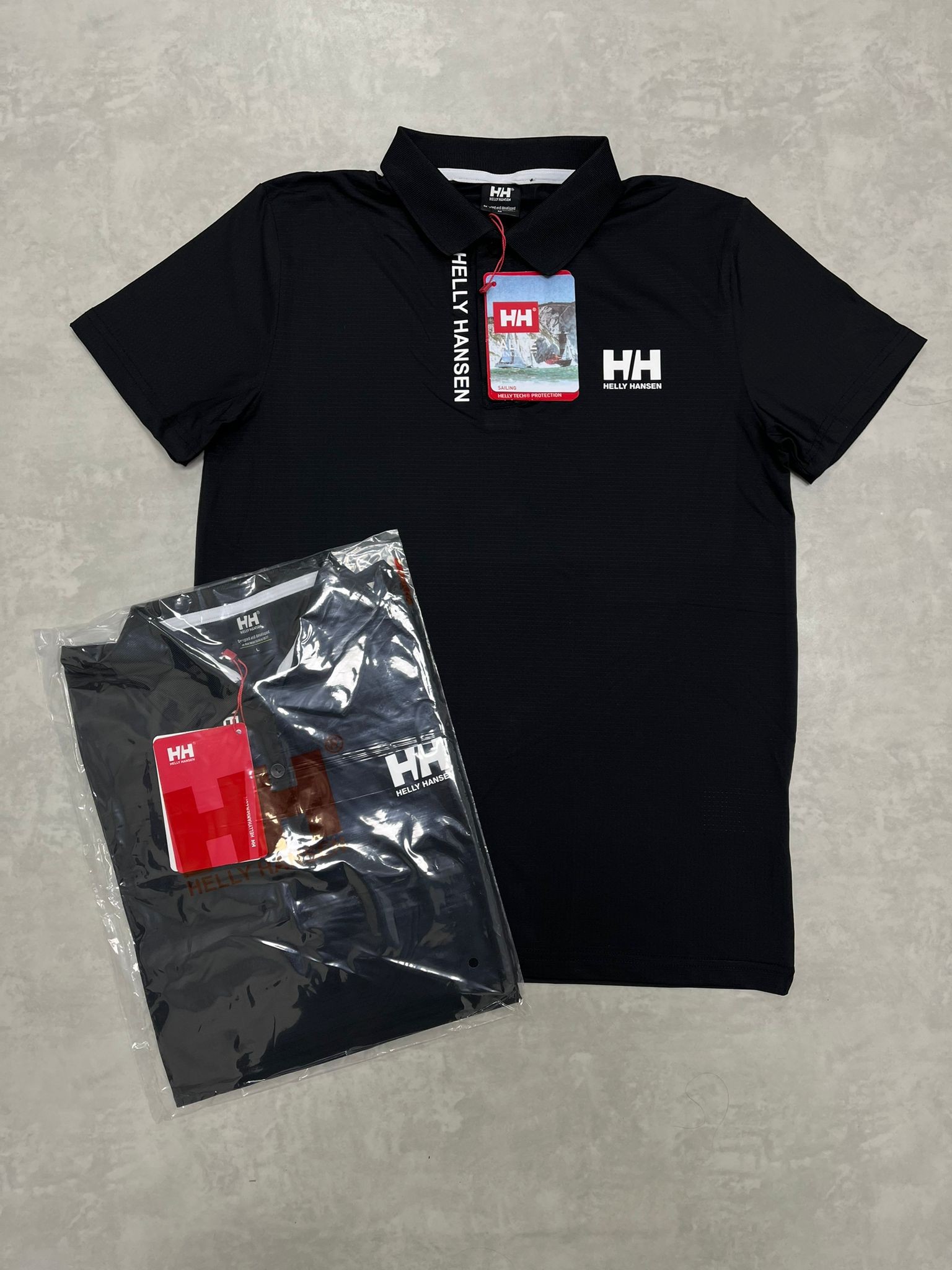 Slim Fit Clima (Nefes Alan) Black Polo Yaka T-shirt