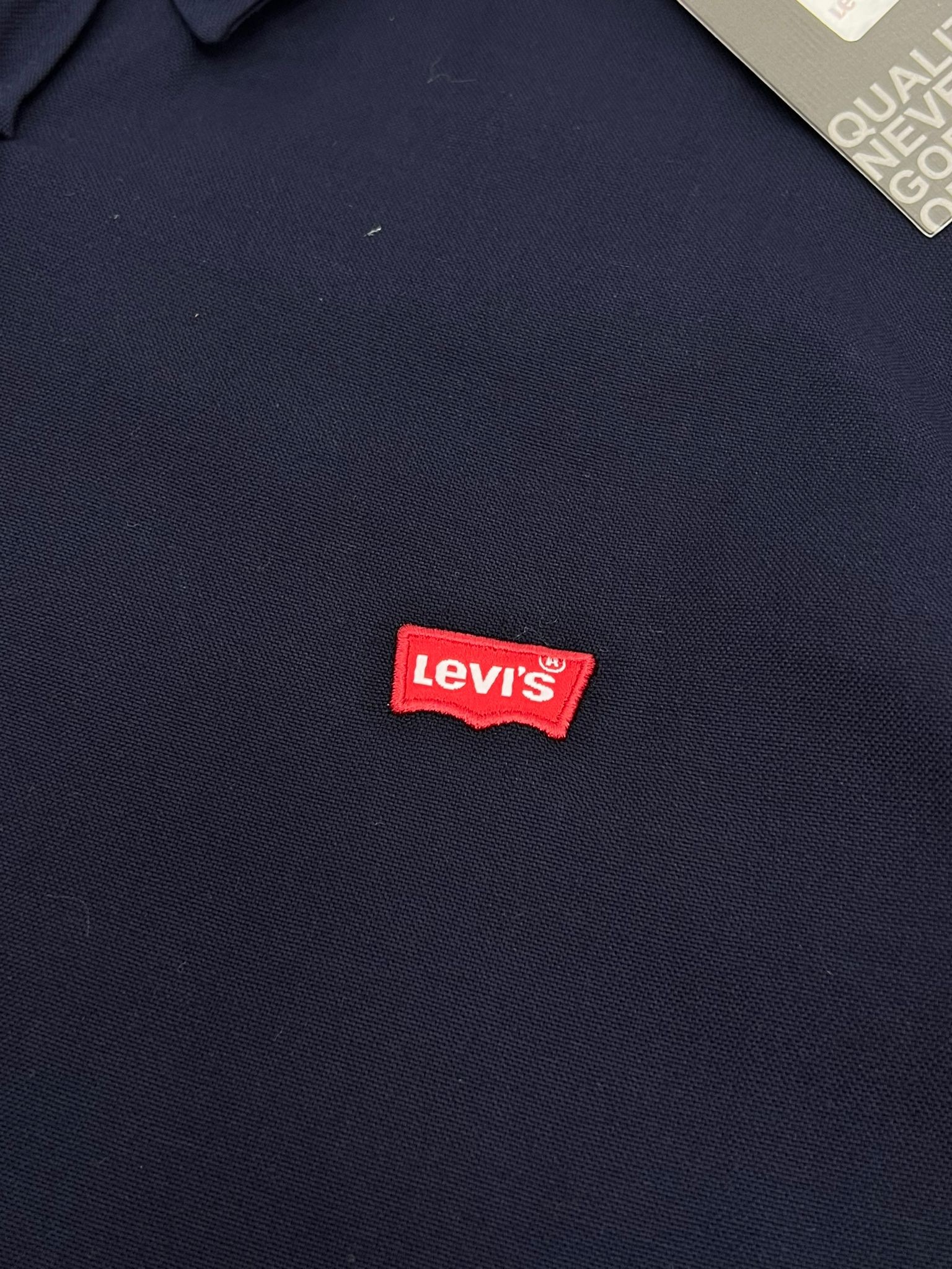 Yeni Sezon Basic Mini Logo Pamuk  Lacivert Gömlek