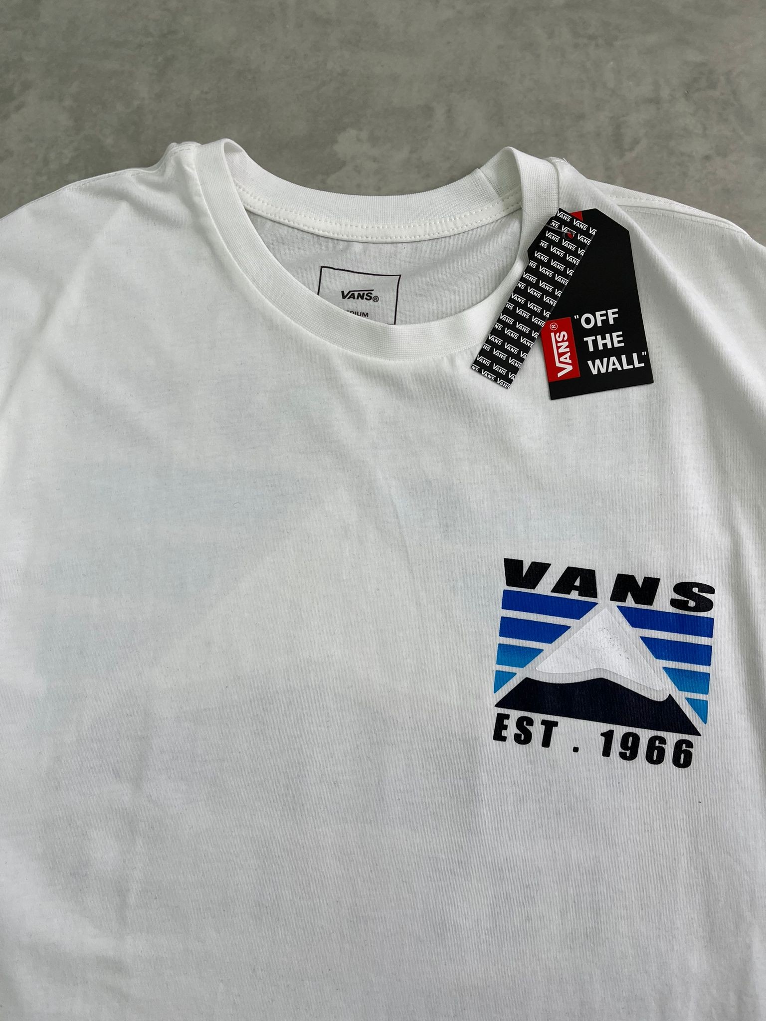 Yeni Sezon Back To Print Est.1966  White T-shirt