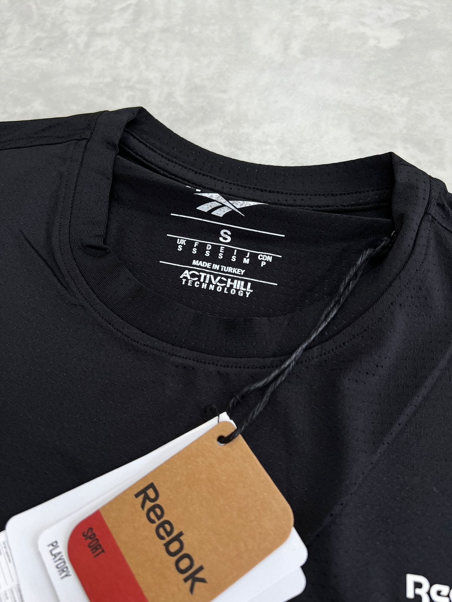 Slim Fit Clima (Nefes Alan) Black T-shirt
