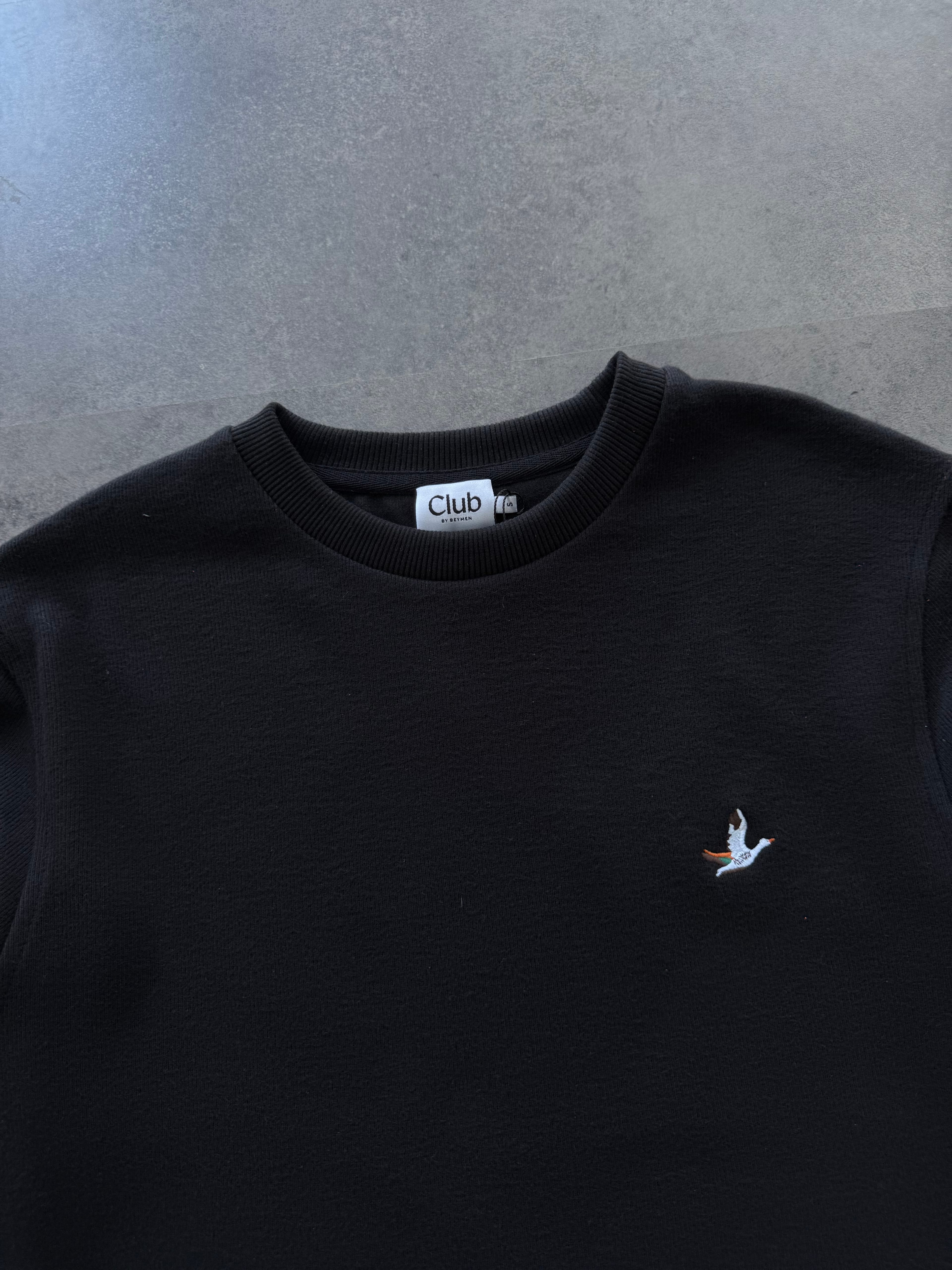 Yeni Sezon Premium Basic Mini Logo Selanik Sweatshirt