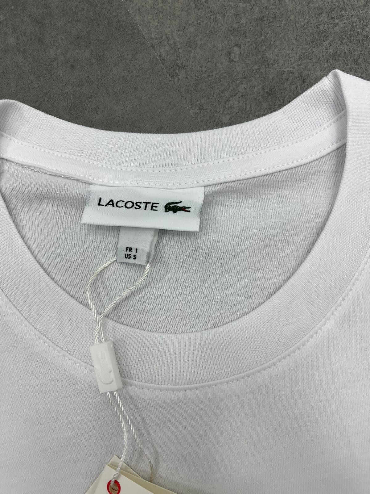 Yeni Sezon Basic Mini Logo Classic White T-shirt
