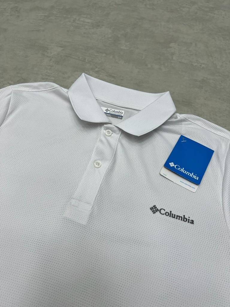 Classic Clima Cool (Nefes Alan)  White  Polo Yaka T-shirt