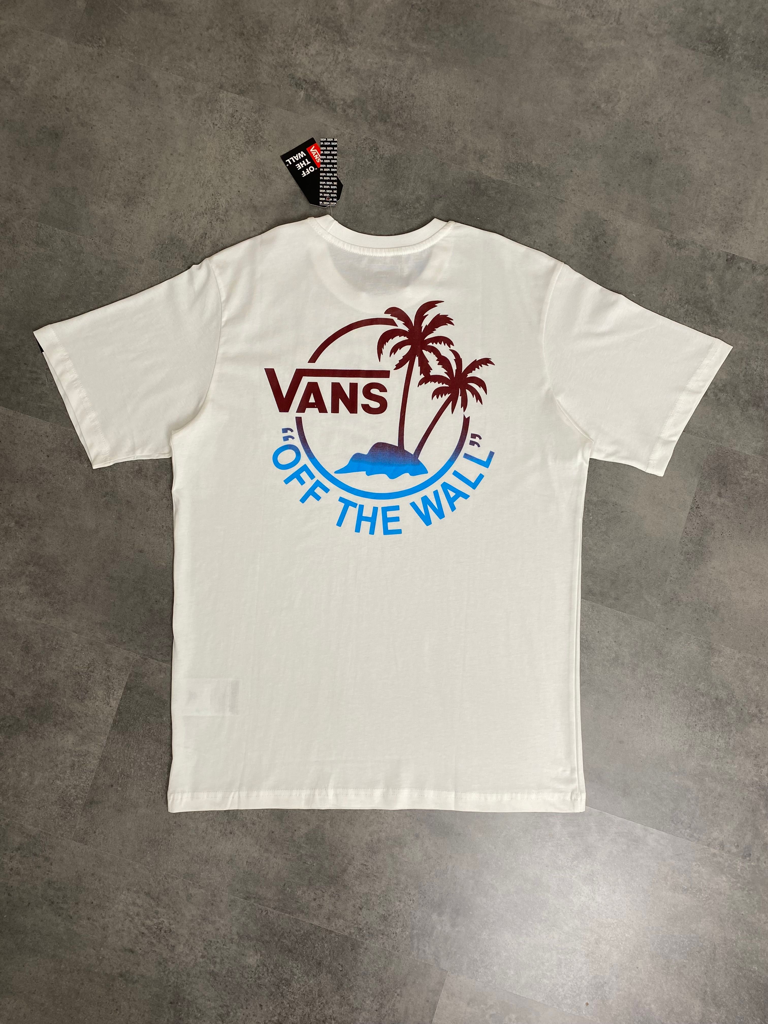 Yeni Sezon Basic Palm Off The Wall Print T-shirt
