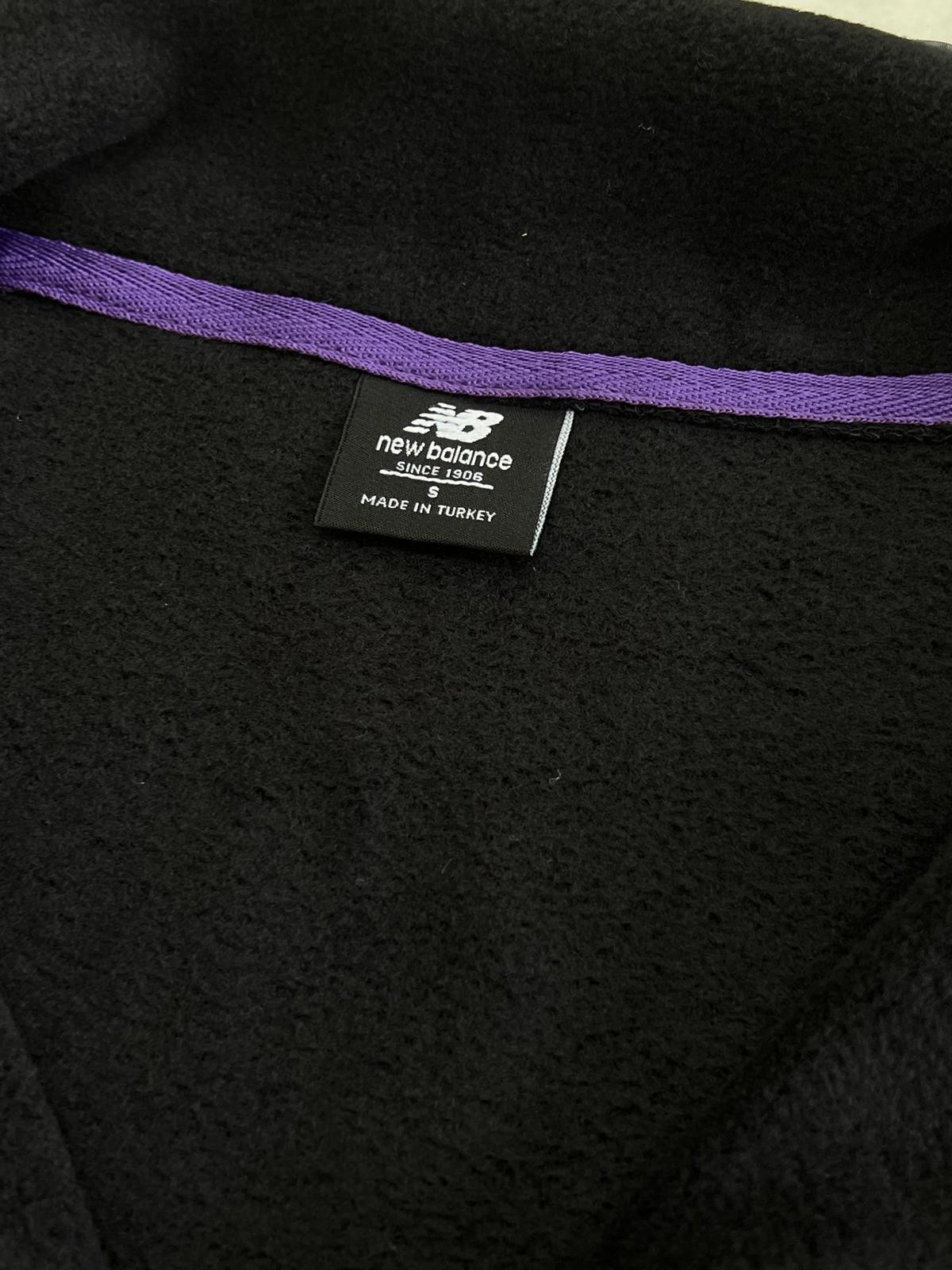 Half Zip Black Polar