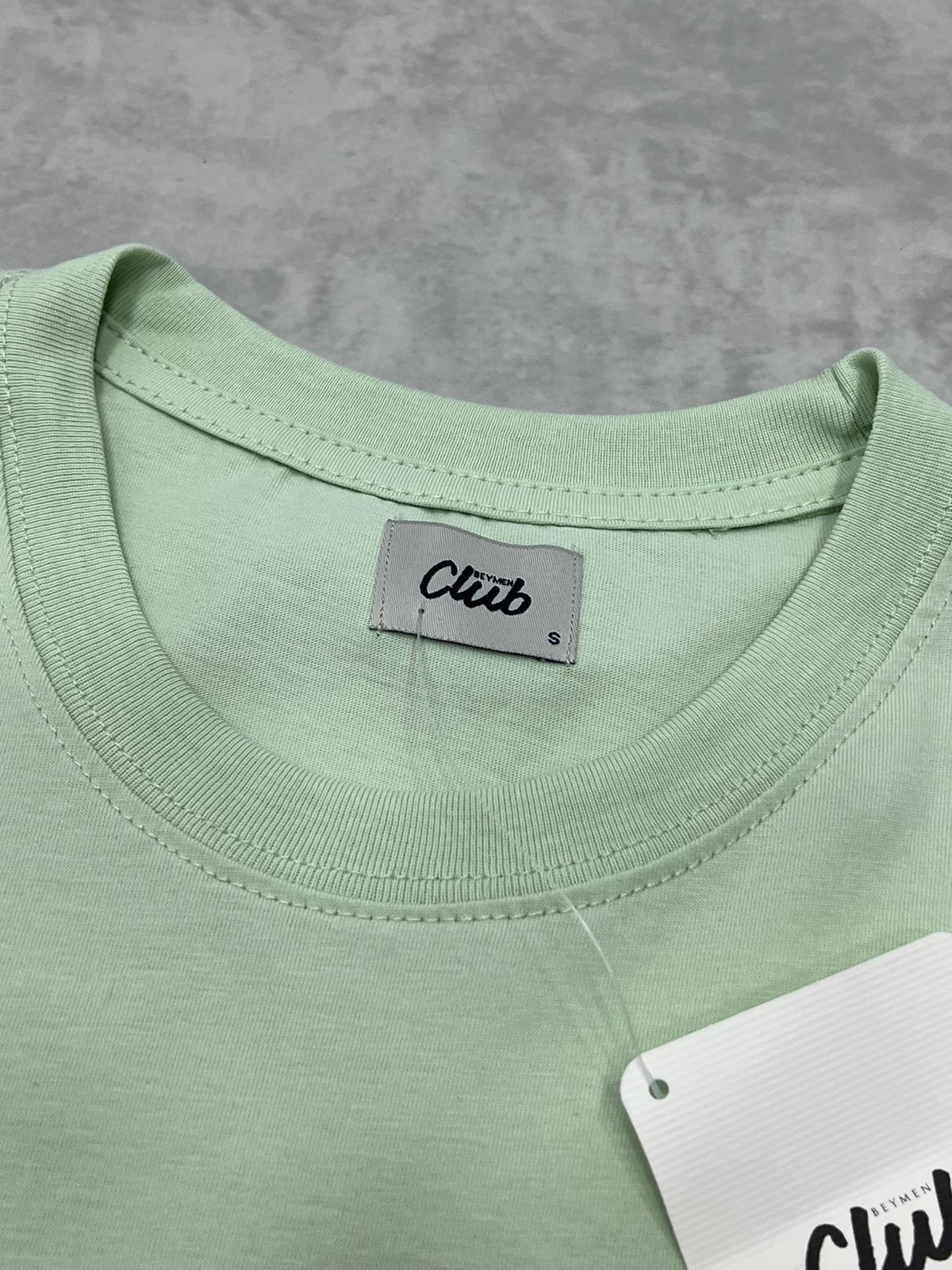 Mid To Birds Logo Water Green Regular T-shirt
