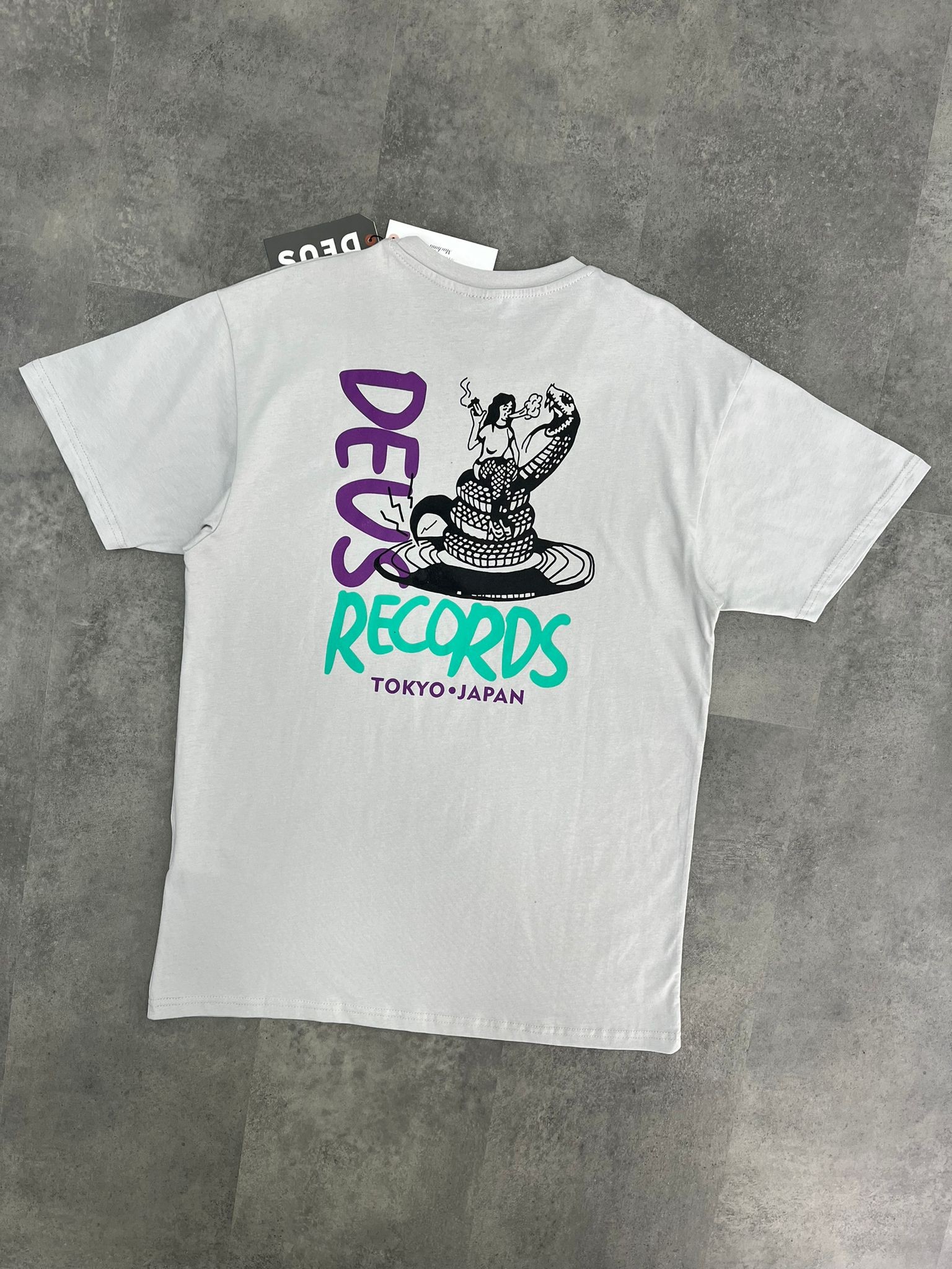 Yeni Sezon Ex Machina Snake  Gray T-shirt