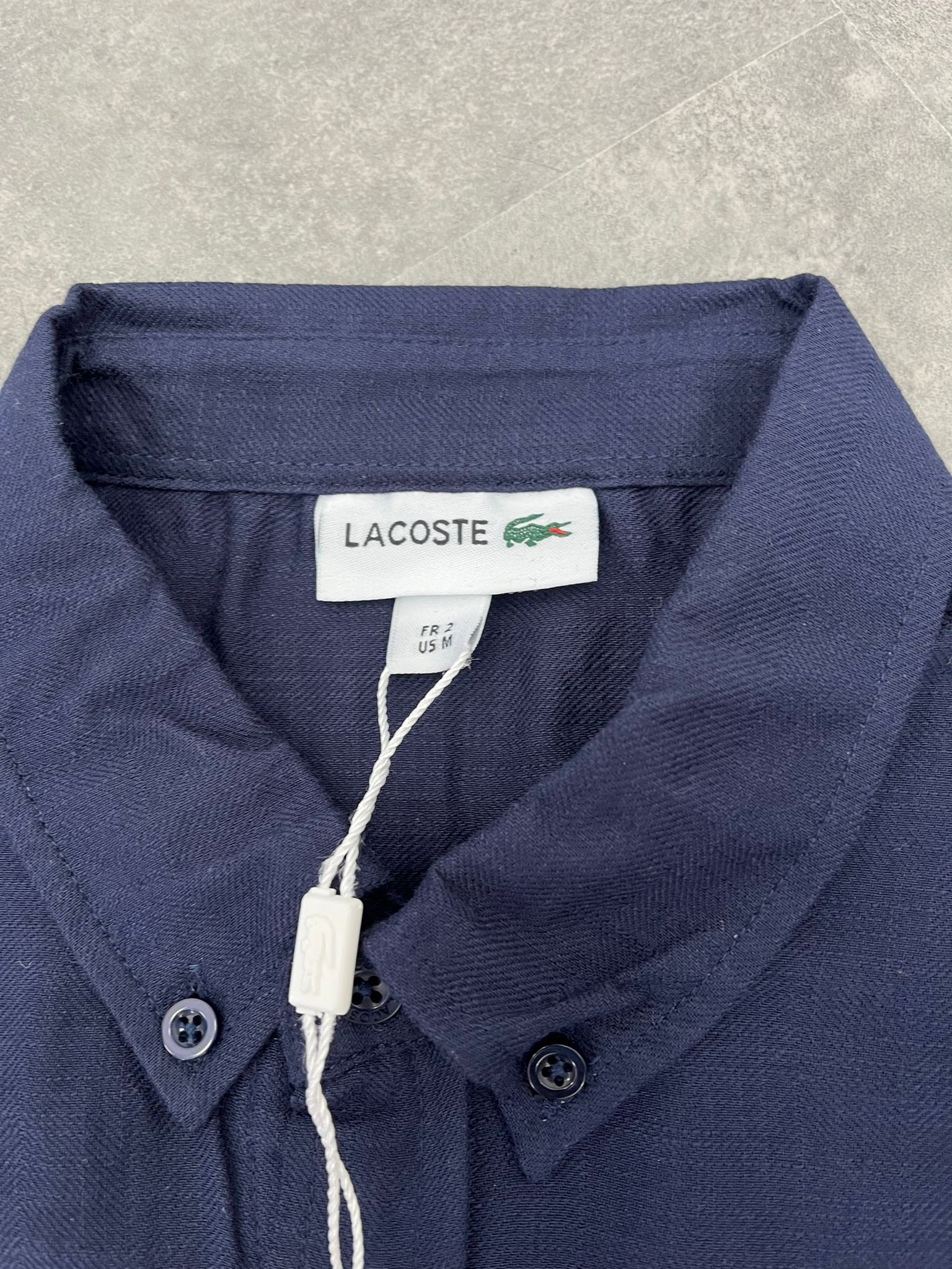 Yeni Sezon Yazlık Keten Navy Blue  Gömlek