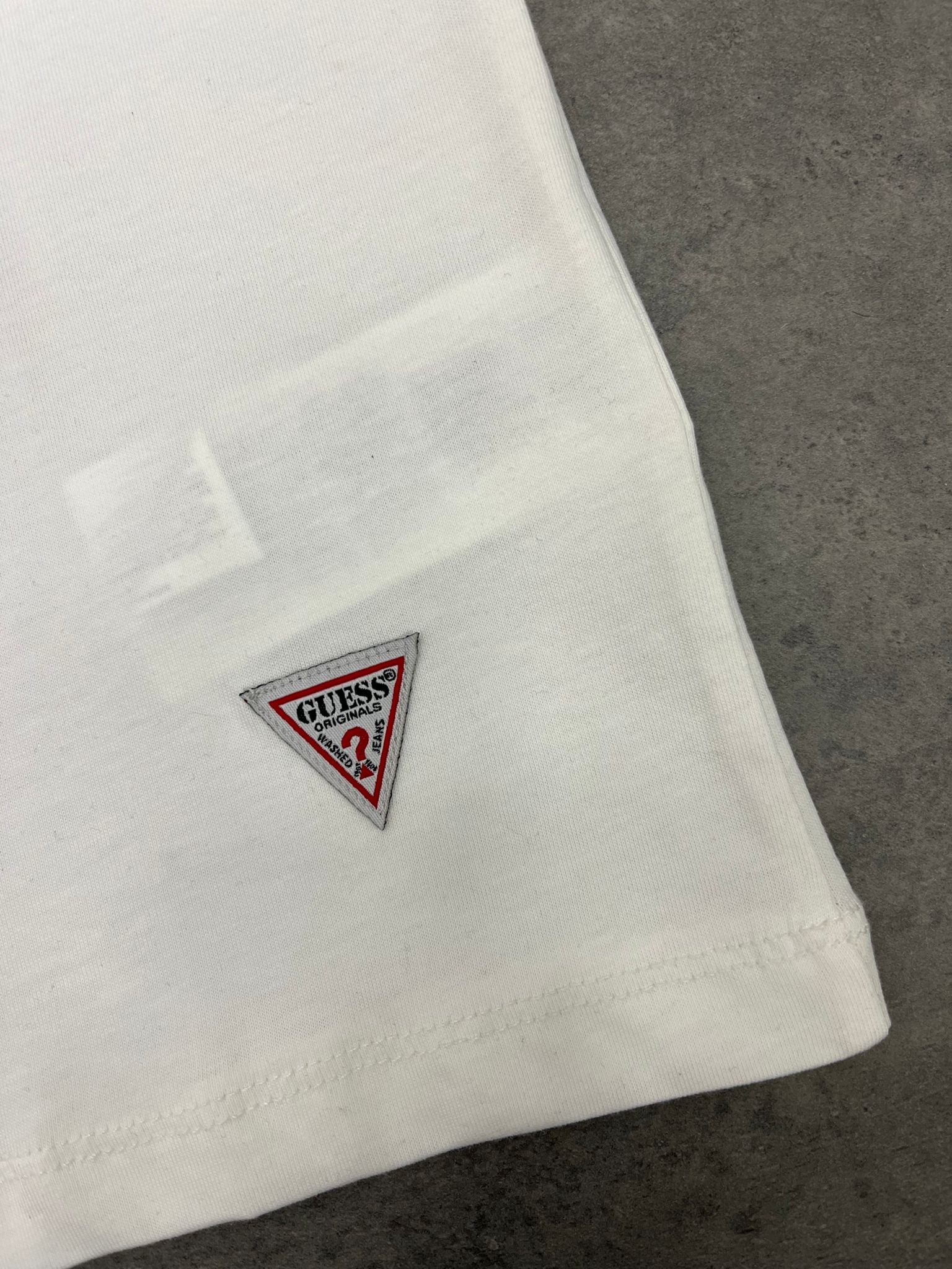 Yeni Sezon Ton To Tone  Mid Icon Logo Cream T-shirt