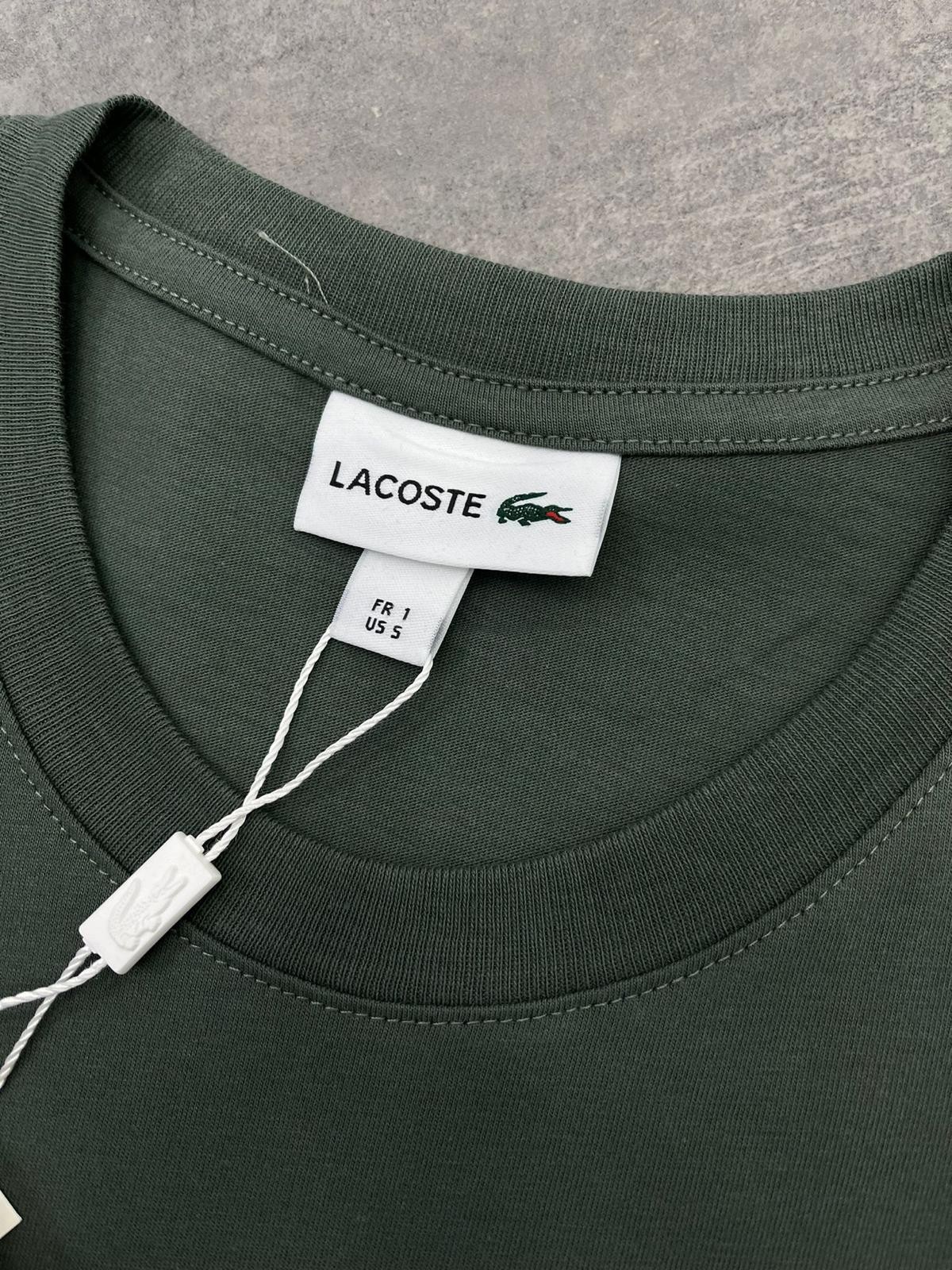 Yeni Sezon Basic Mini Logo Classic  Haki T-shirt