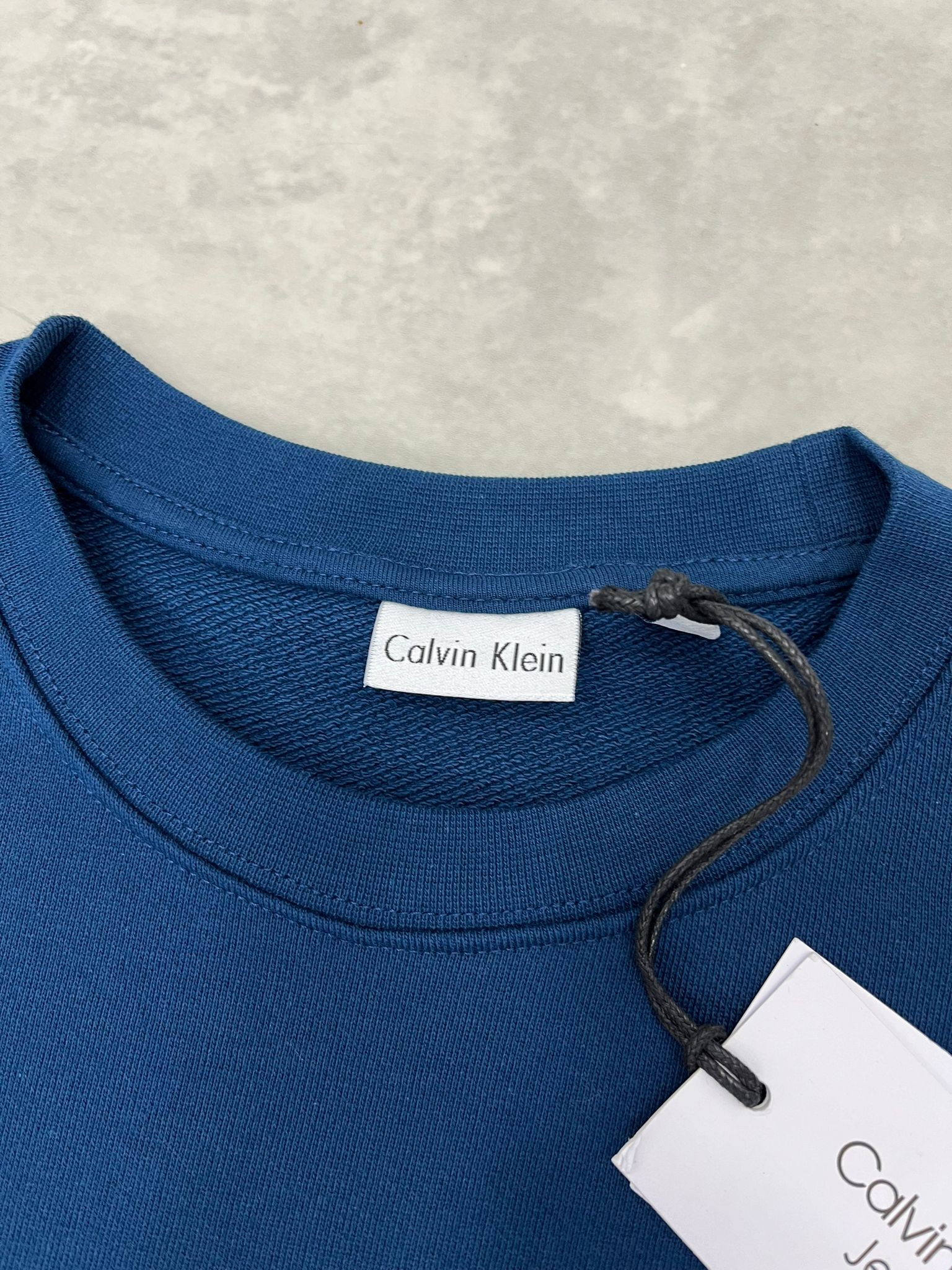 Yeni Sezon Hologram Logolu Özel Seri Navy Blue Sweatshirt