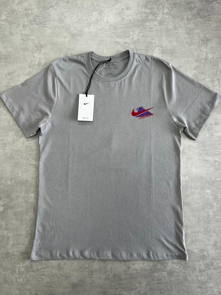 Back To Print Atletic Gray T-shirt