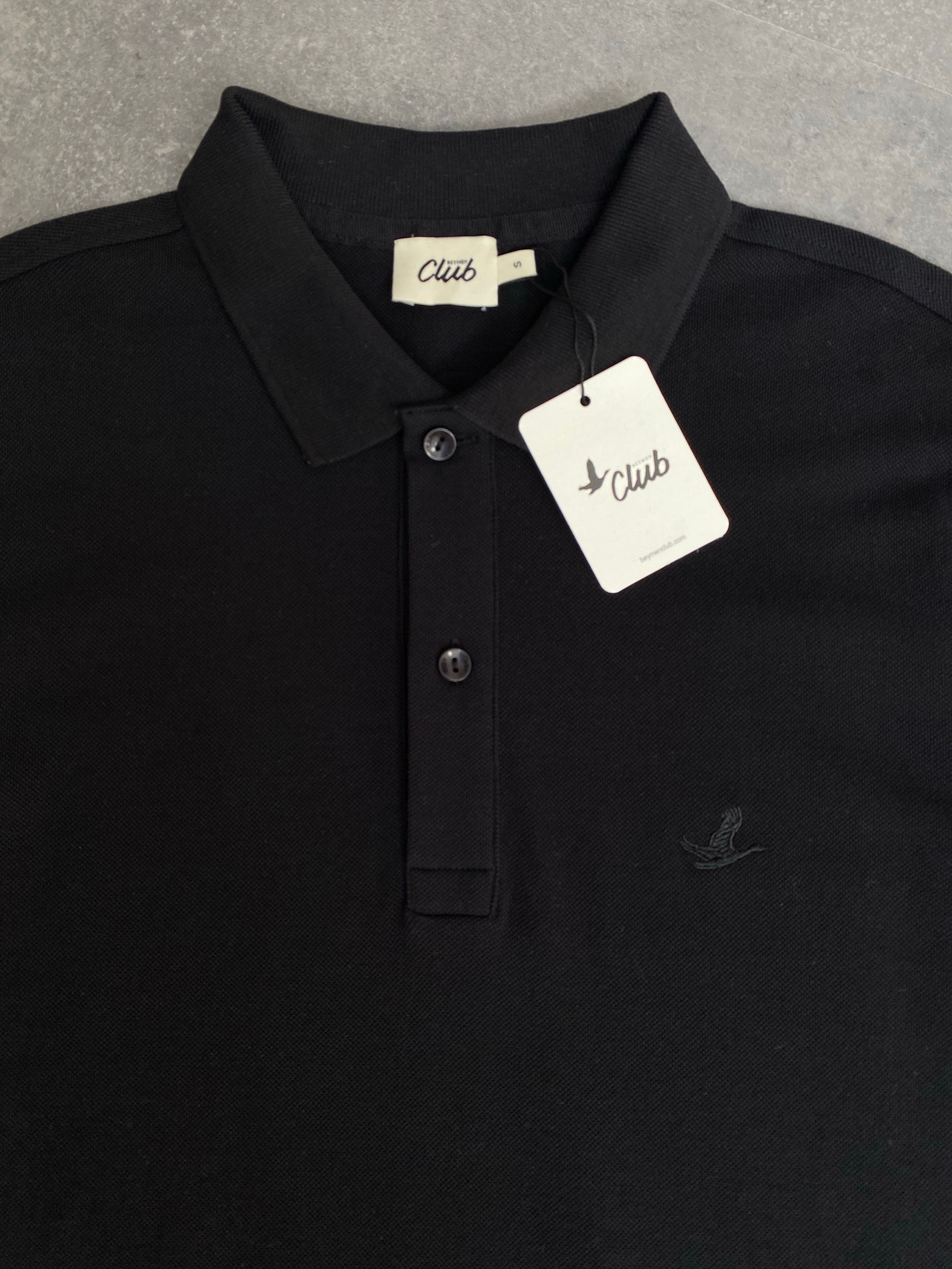 Yeni Sezon Özel Seri Tone To Tone Logo Pamuk Pike Polo Yaka