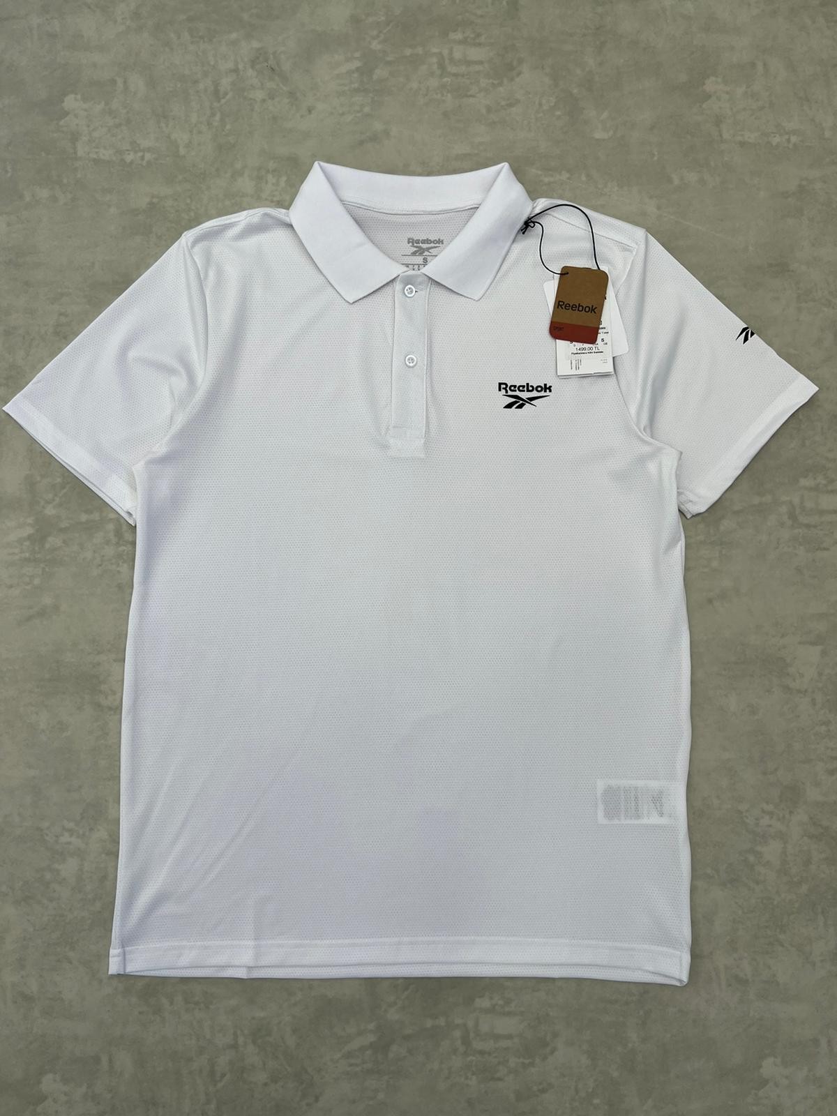 Classic Clima Cool (Nefes Alan)  Polo Yaka White T-shirt