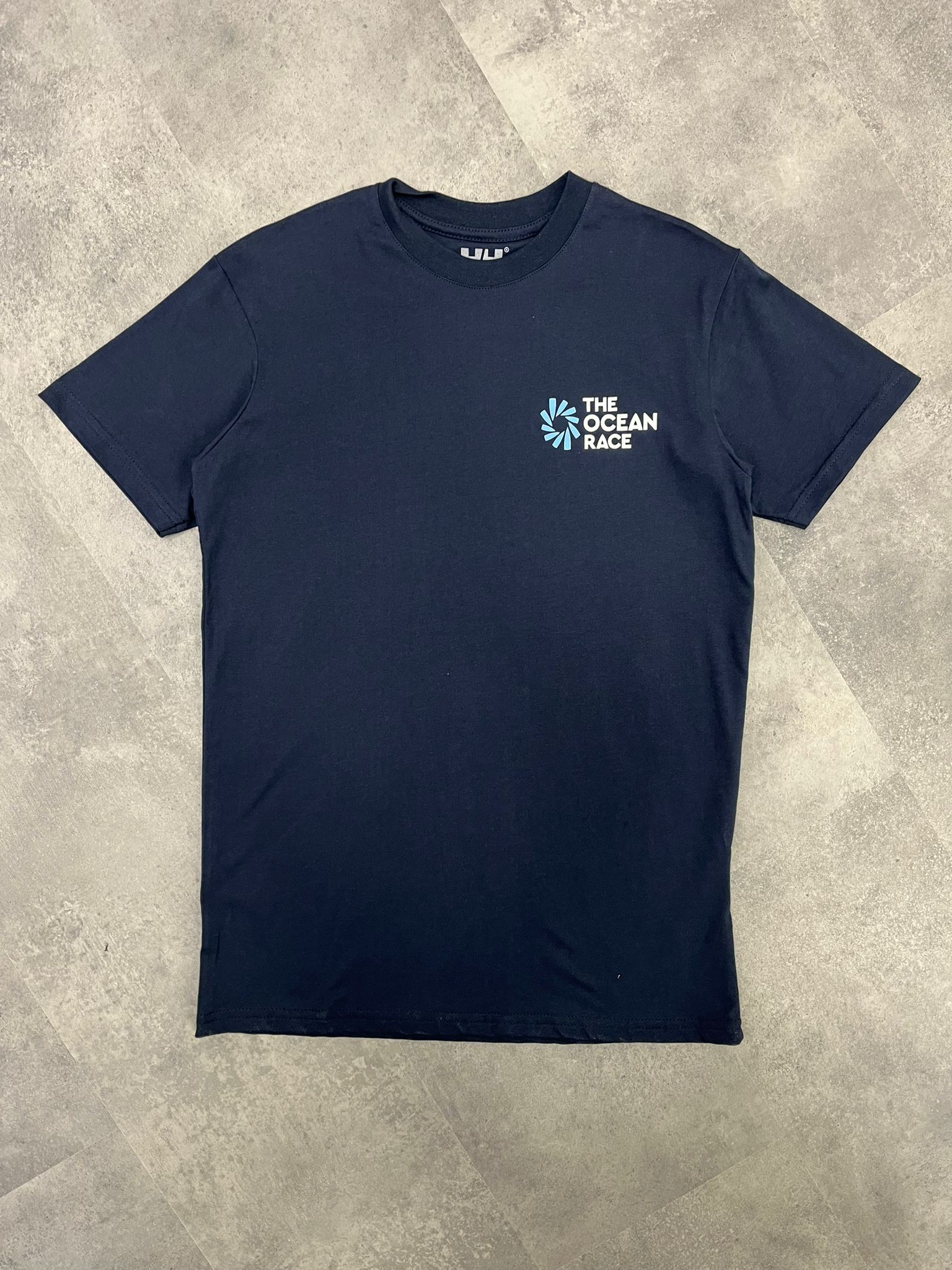 Yeni Sezon Back To Print The Ocean Race Navy Blue  T-shirt