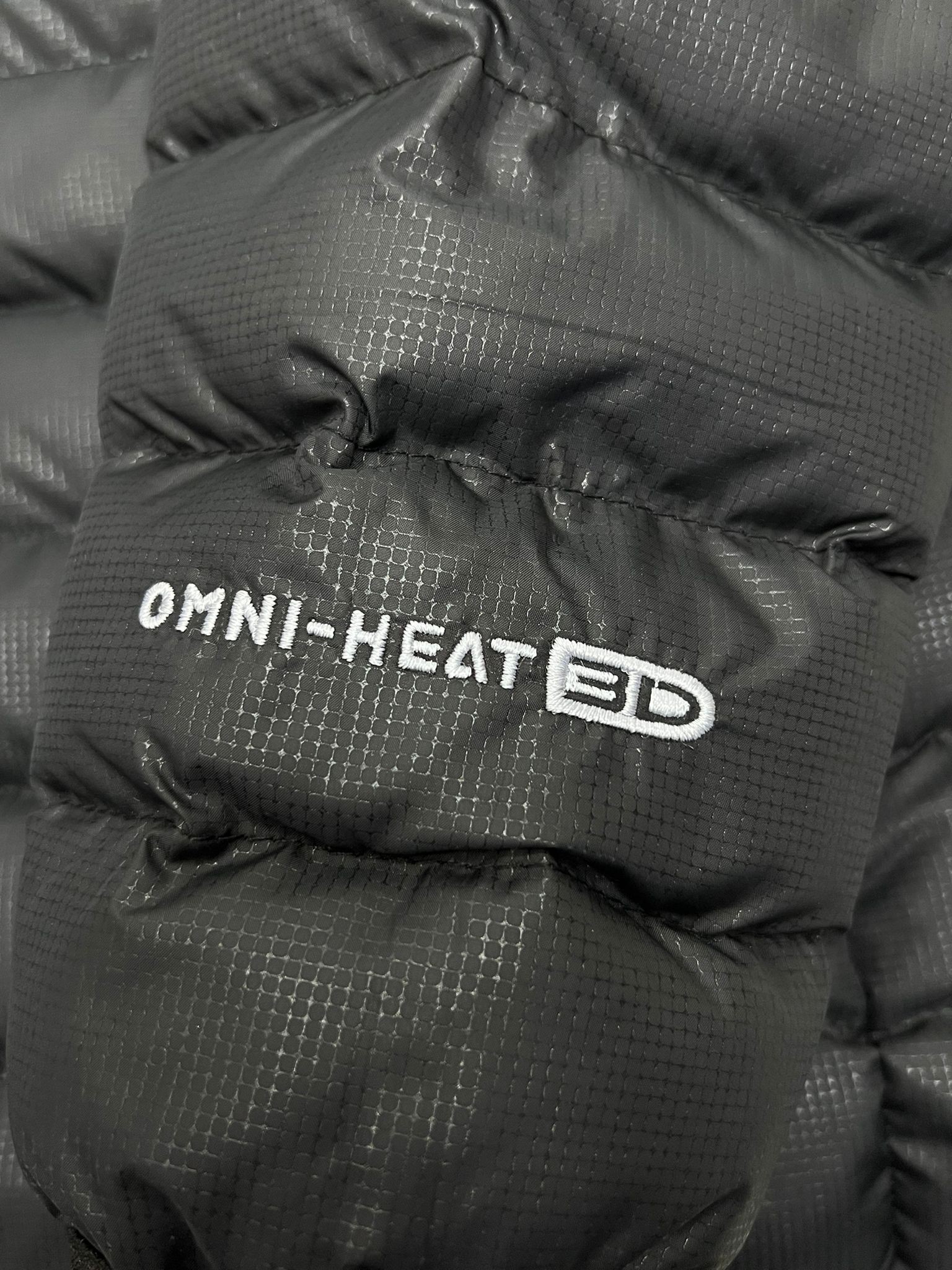 3D Termal Limited Edition Tıtanıum Omni Heat Black Kapşonlu Mont