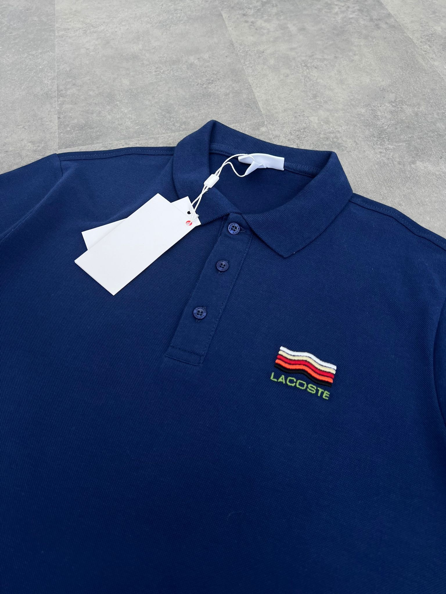 Yeni Sezon Özel Logo Limited Edition Navy Blue  Polo Yaka