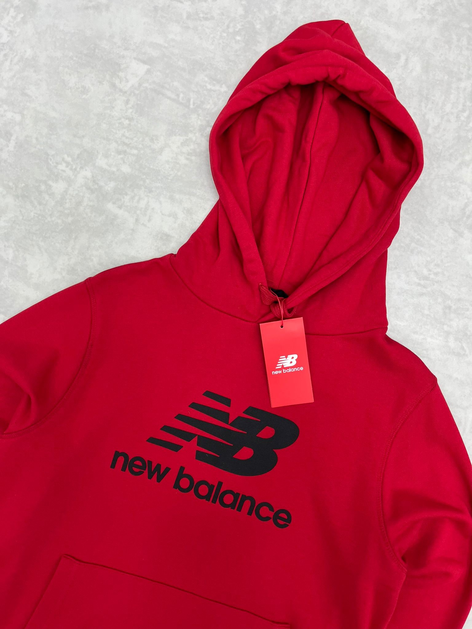 Mid Essential İcon Logo Kırmızı Sweatshirt