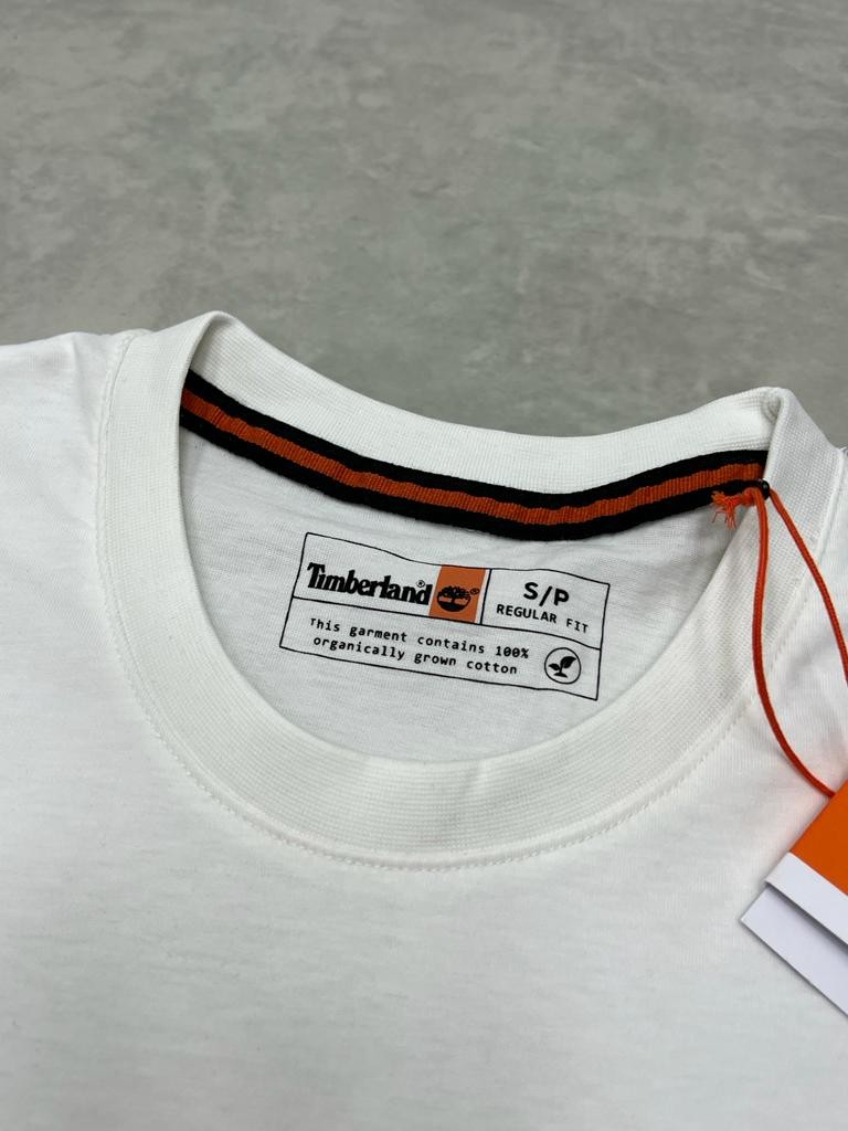 Mid Logo Krem T-shirt