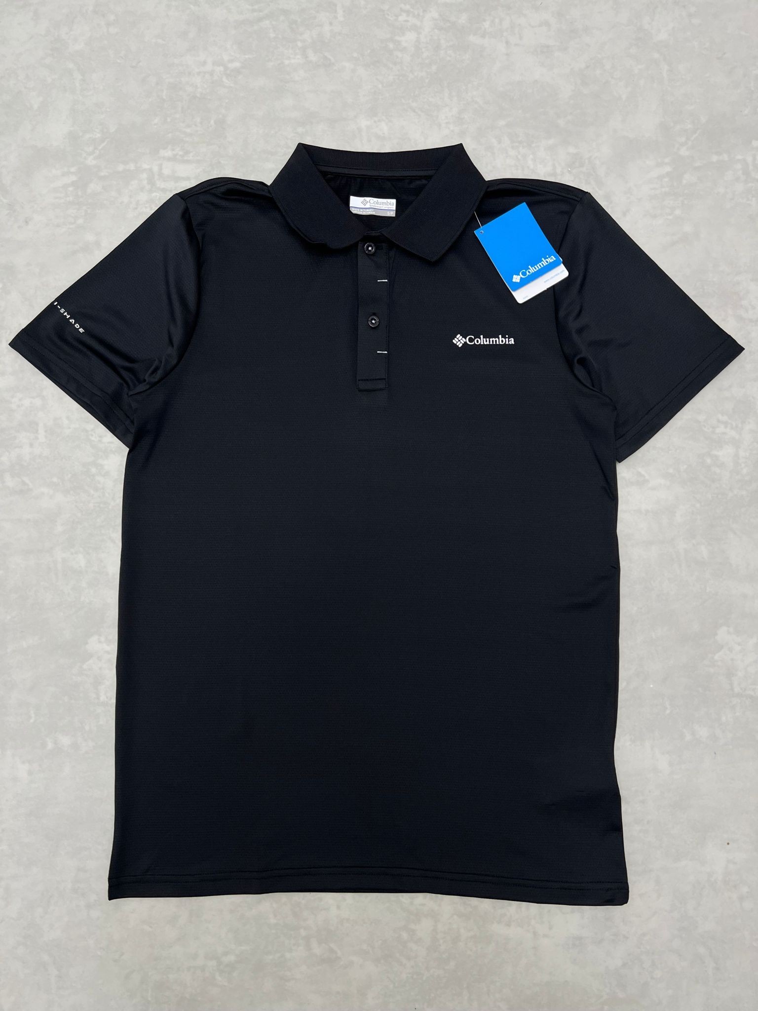 Clima Cool (Nefes Alan)  Black  Polo Yaka T-shirt