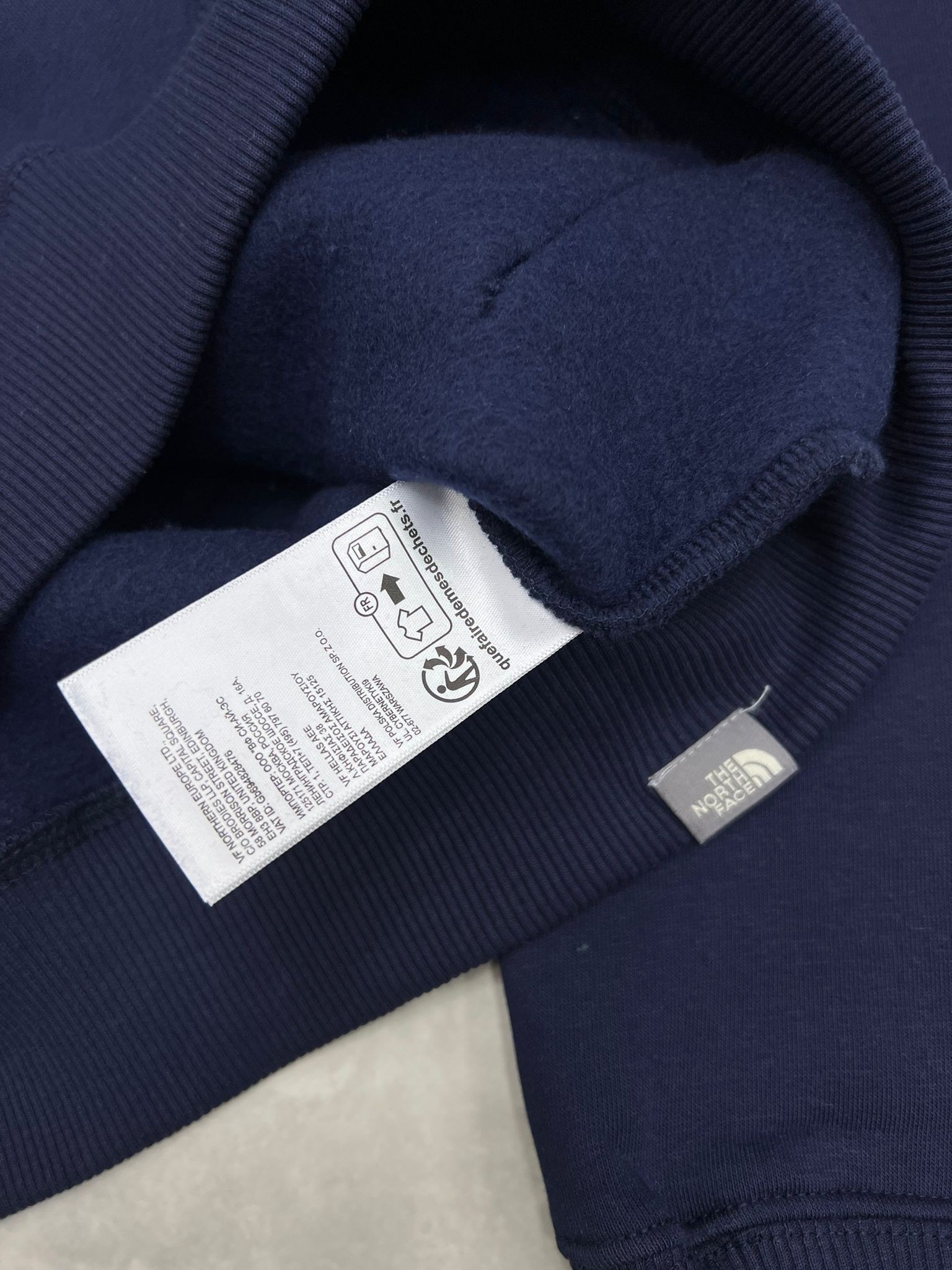 Mid Icon Full Nakış Navy Blue Sweatshirt