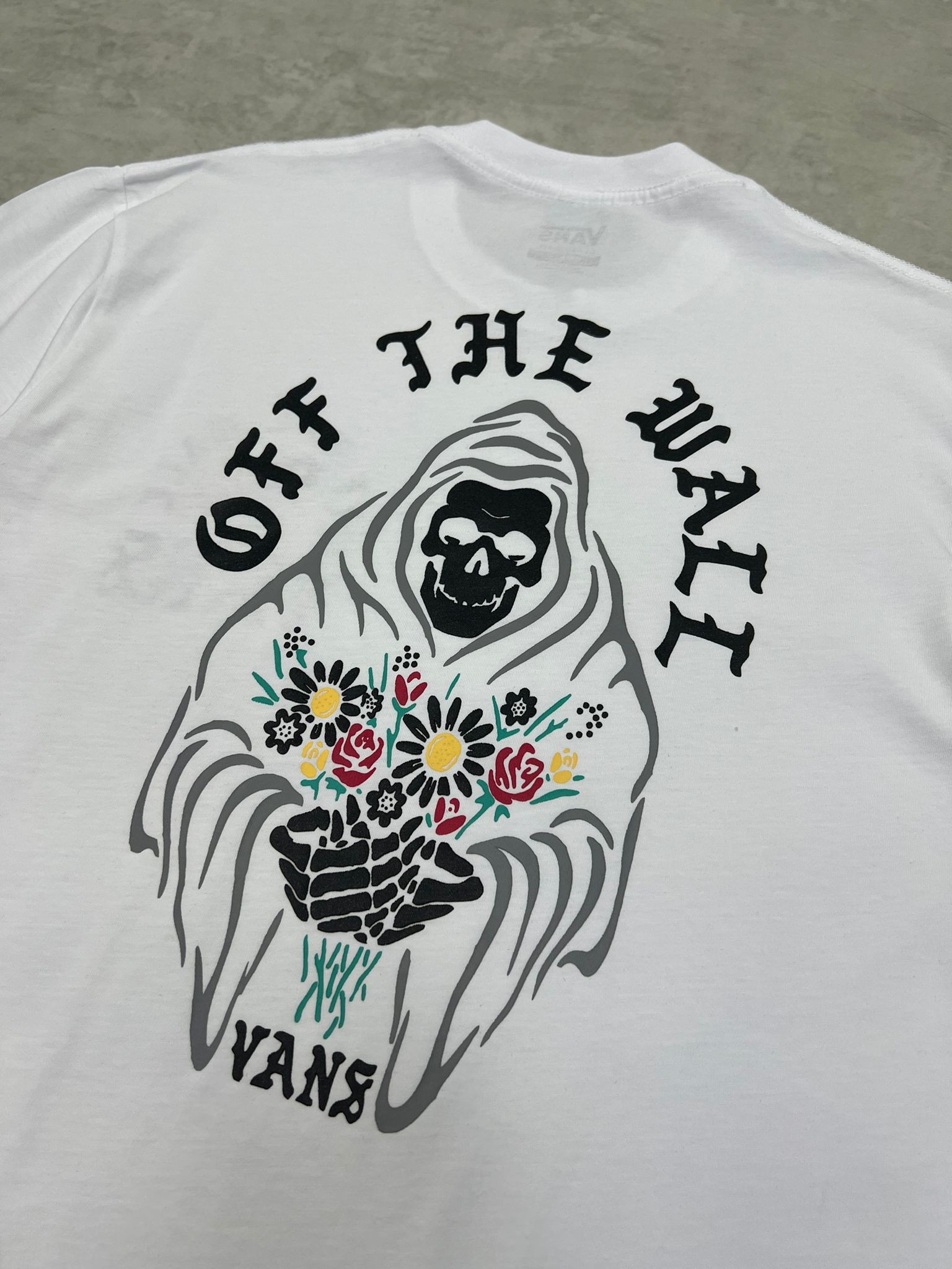 Executioner Of The Wall Back Print White T-shirt