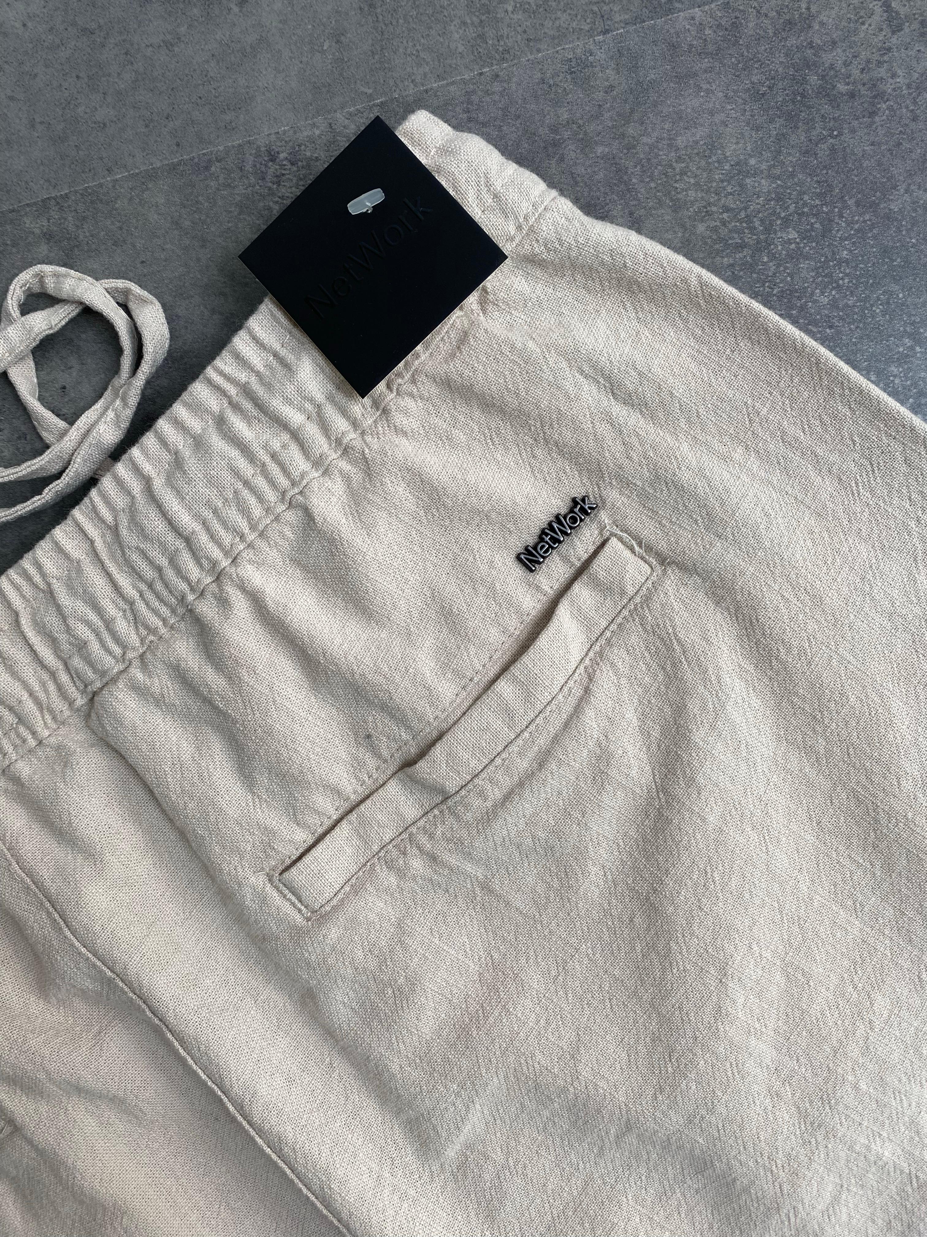 Yeni Sezon Casual Classic Keten Şort