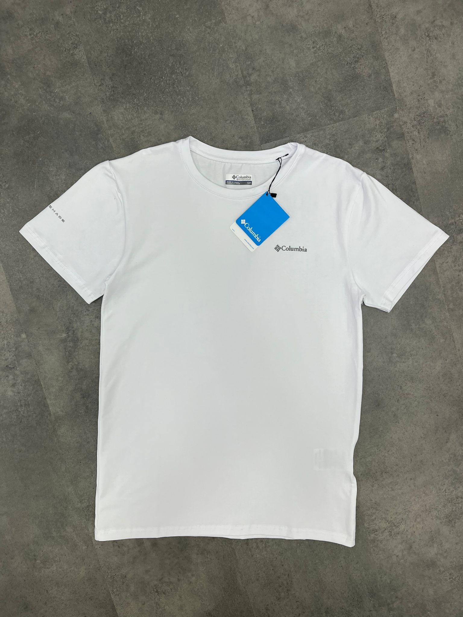 Yeni Sezon Basic Mini Logo Classic White T-shirt