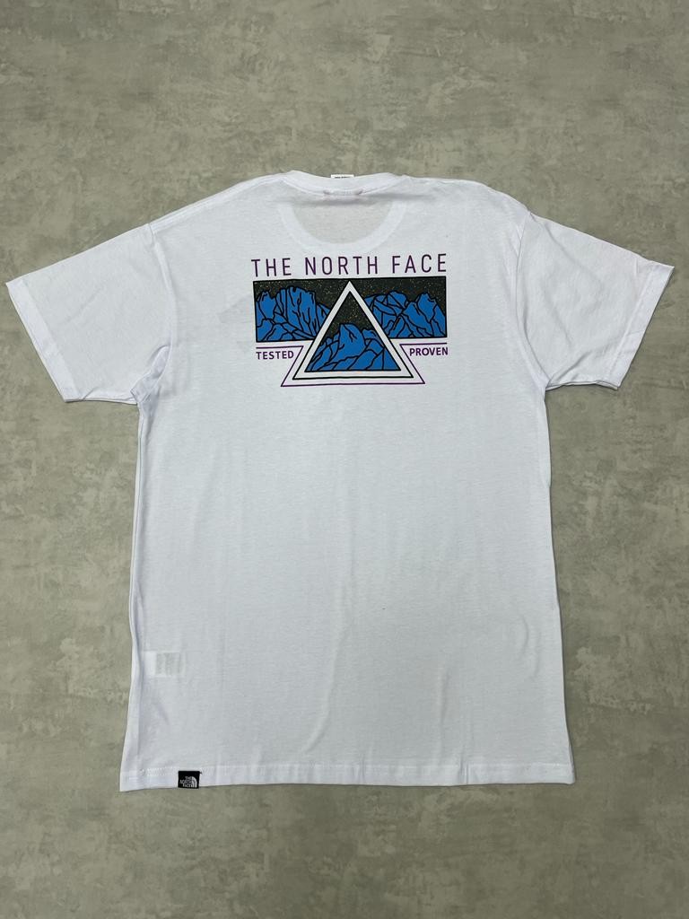 Mountain Printed White T-shirt