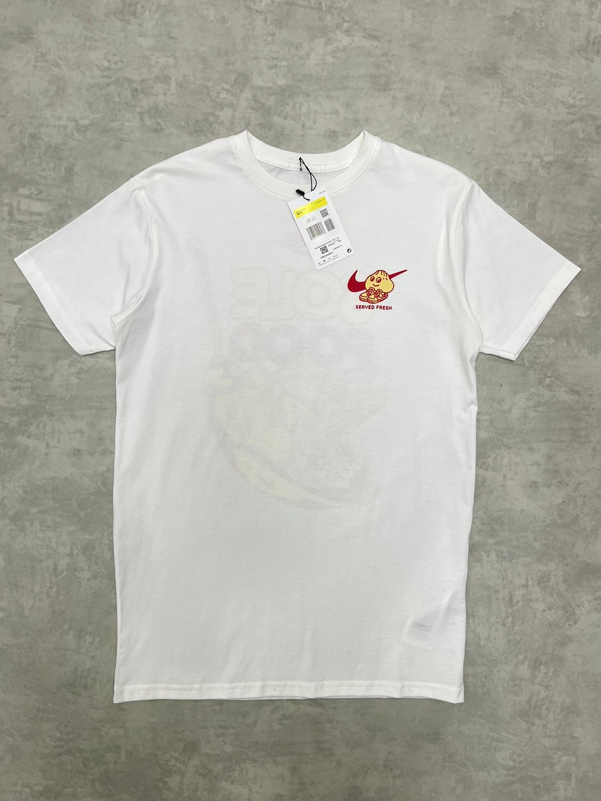 Sole Food Cream Back Print  T-shirt