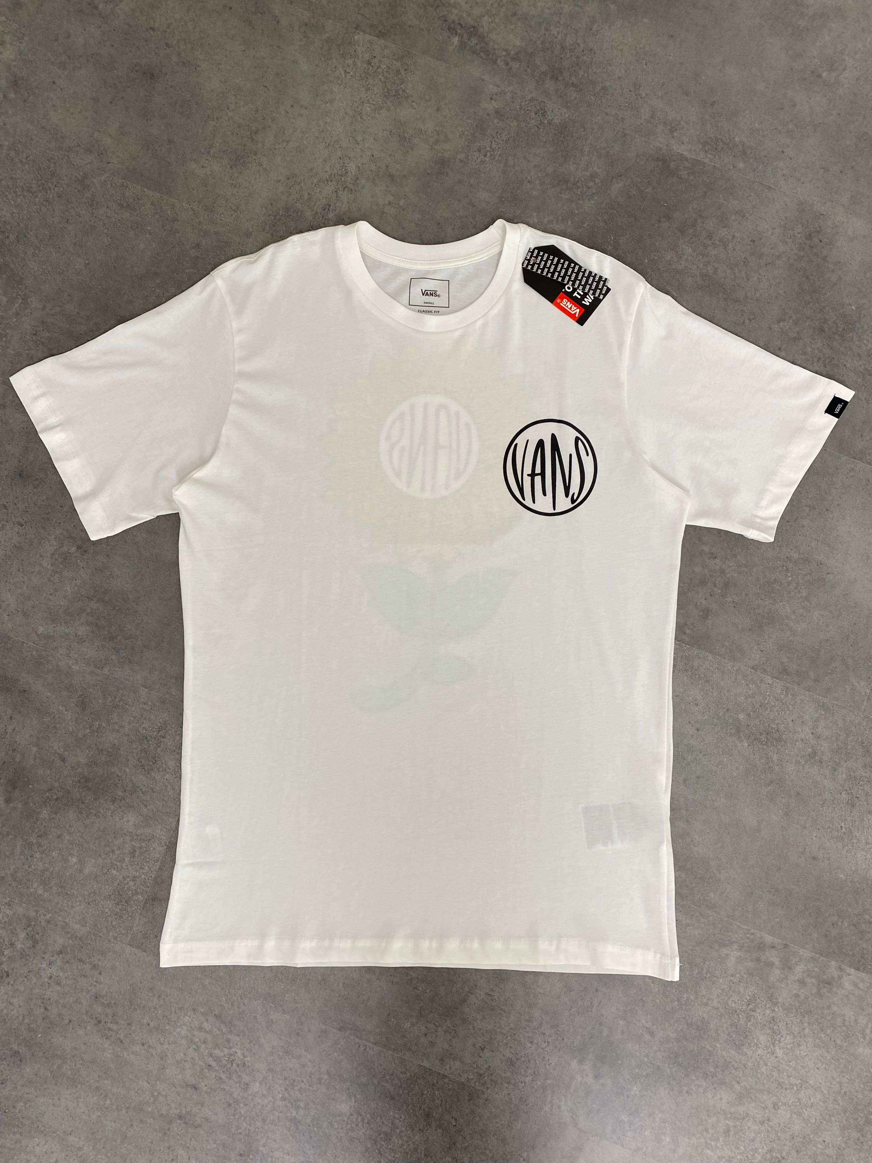 Yeni Sezon Sunflower Print T-shirt - BEYAZ