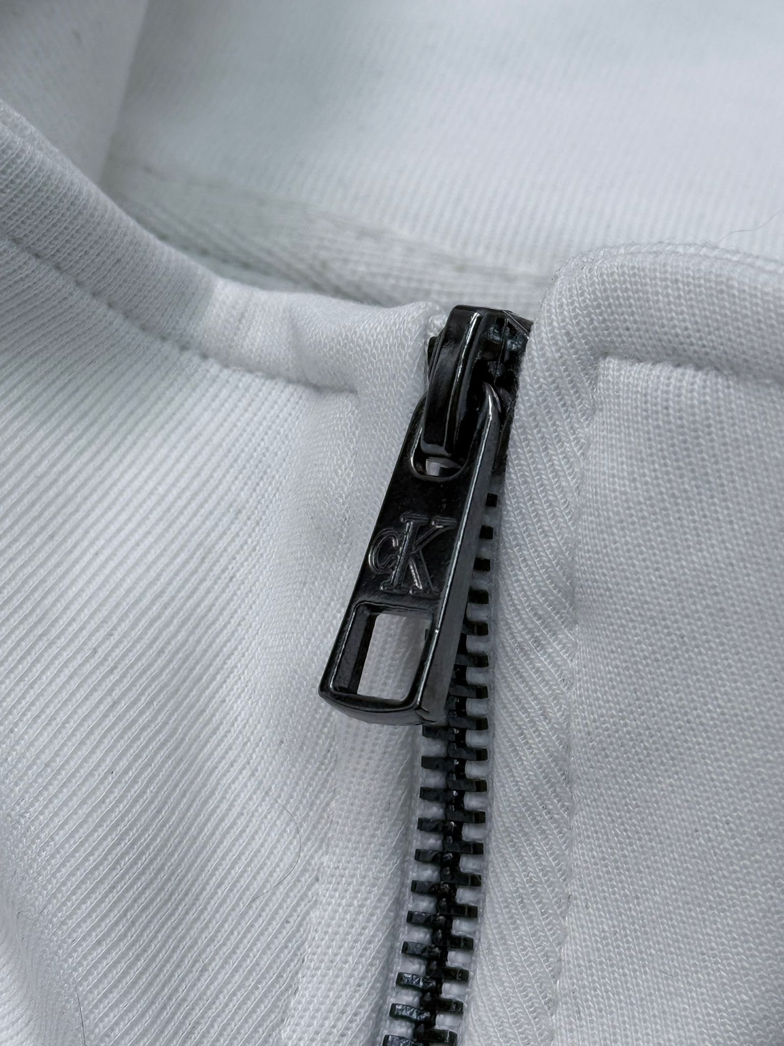 Yeni Sezon Basic Mini Logo Yarım Fermuarlı Sweatshirt