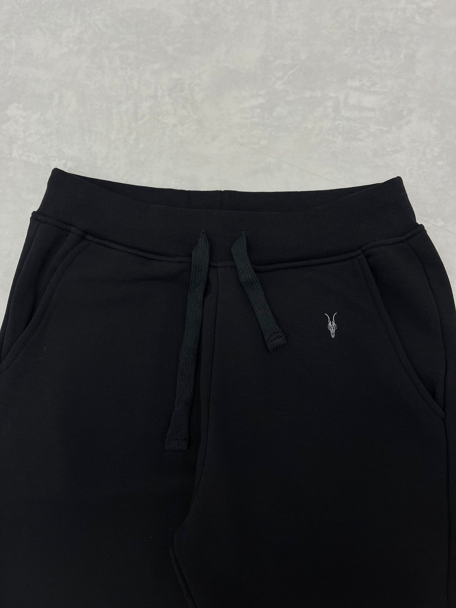 Cheest Basic Mini Logo Black Eşofman Altı