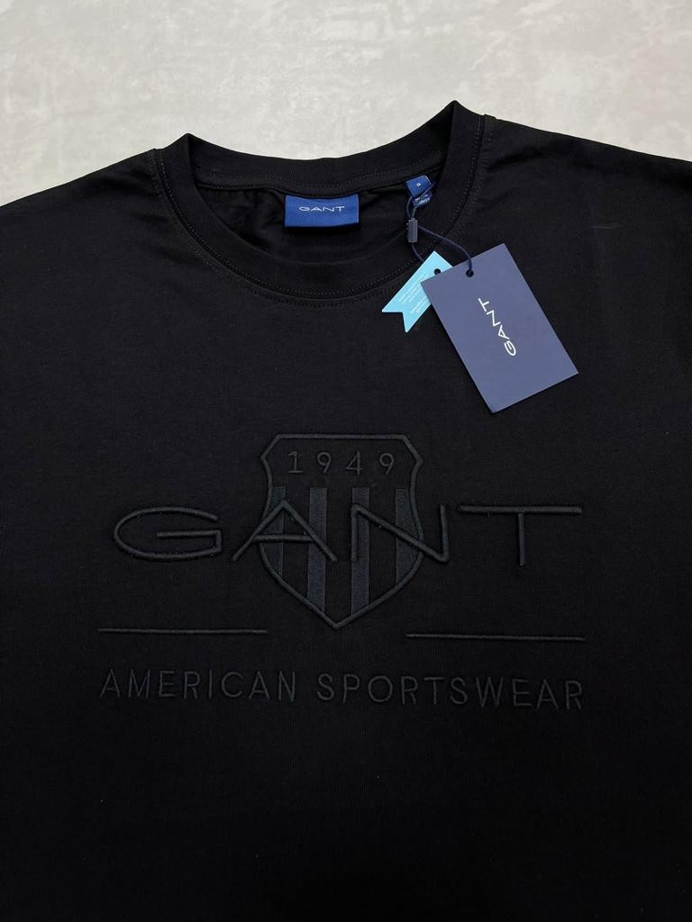  Essential Mid  Nakış Icon Logo Black T-shirt