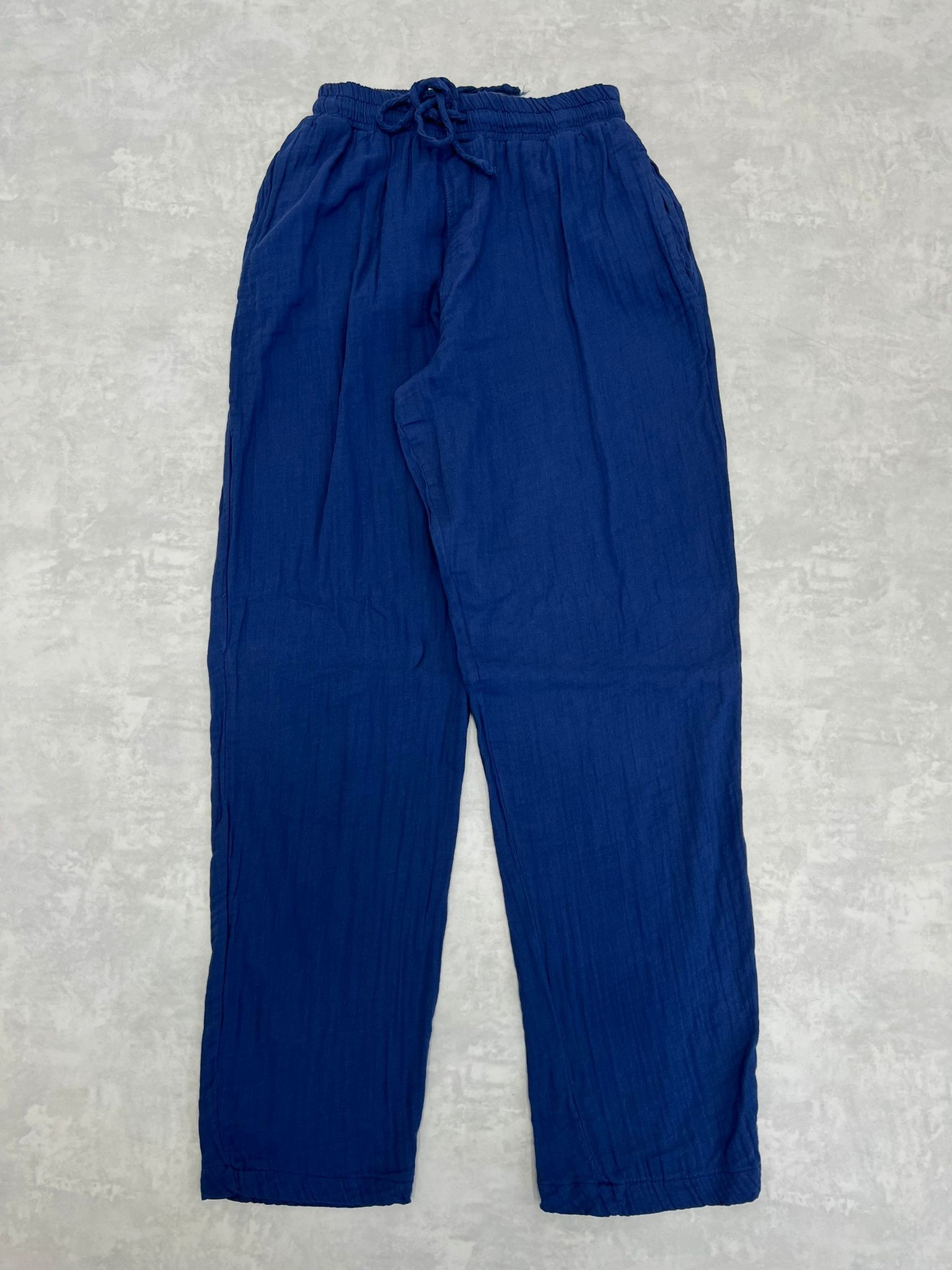 Classic Mevsimlik İnce Navy Blue  Pantalon