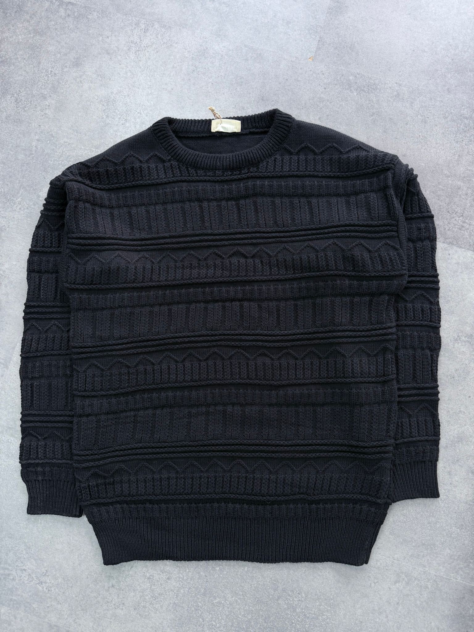 Yeni Sezon Desenli Özel Örgü Detaylı Yün Kazak