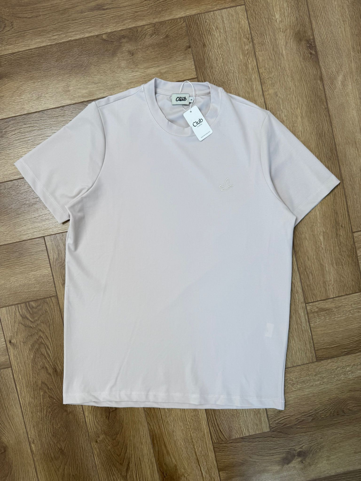 Yeni Sezon Modal Kumaş Özel Premium T-shirt - KREM
