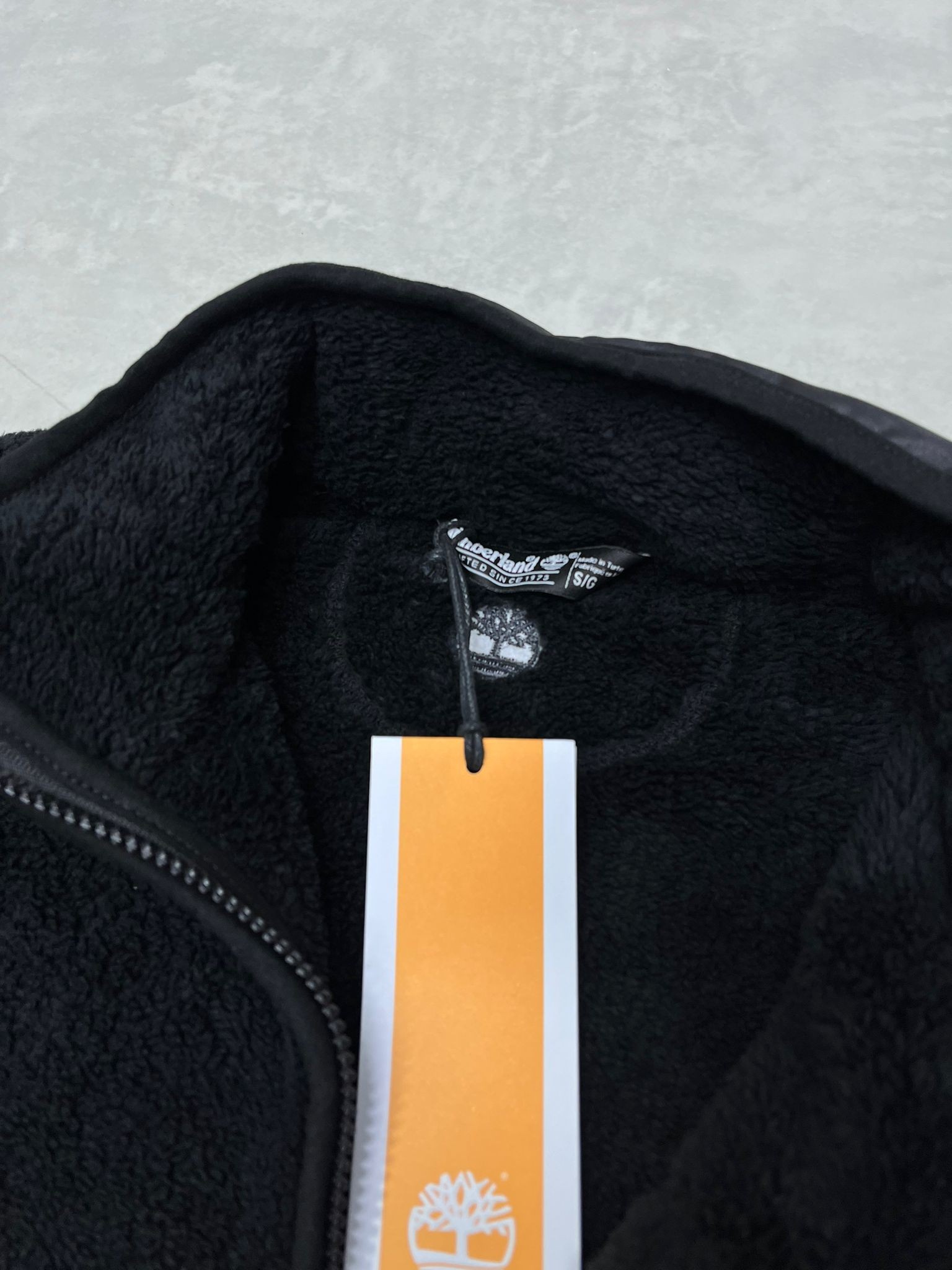Yeni Sezon Tam Fermuarlı Kaplamalı Peluş Black Ceket 