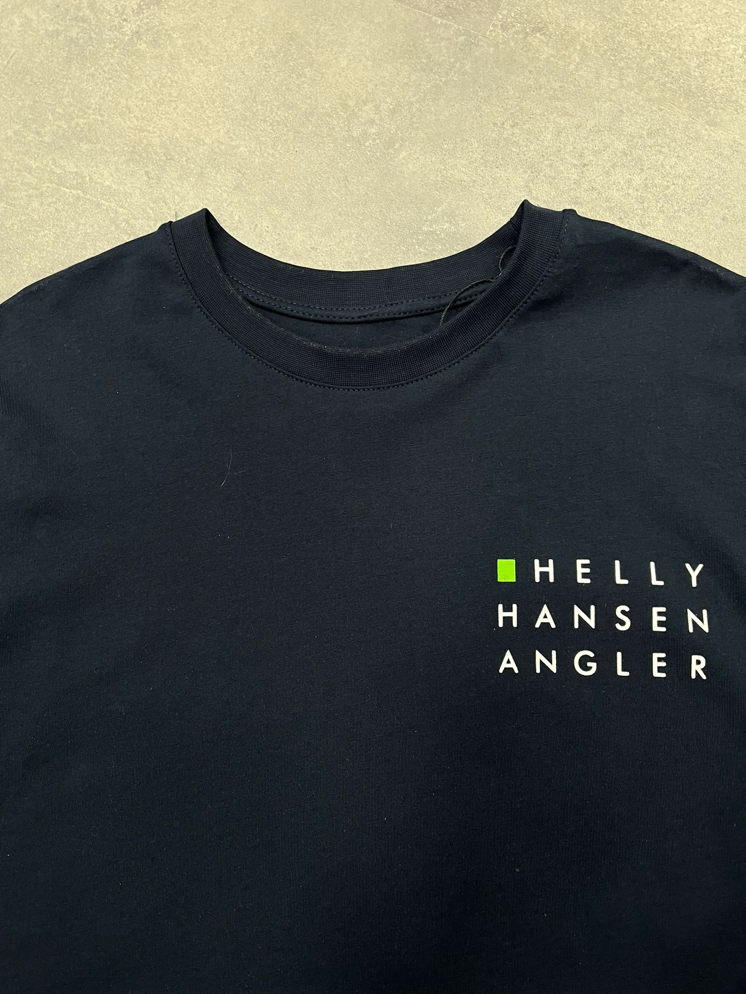 Yeni Sezon Back To Print Angler Navy Blue  T-shirt