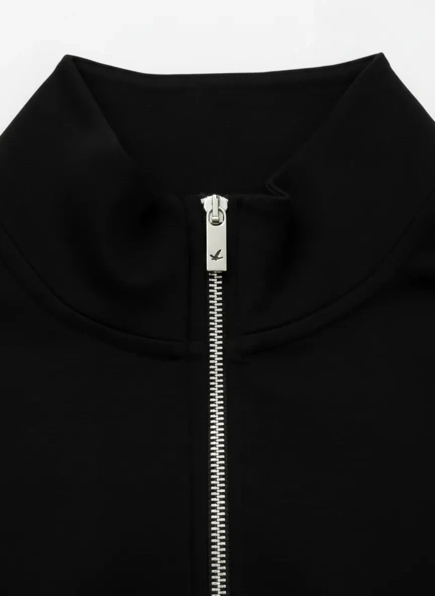 Yeni Sezon Premium Şerit Detaylı Double Face Ceket