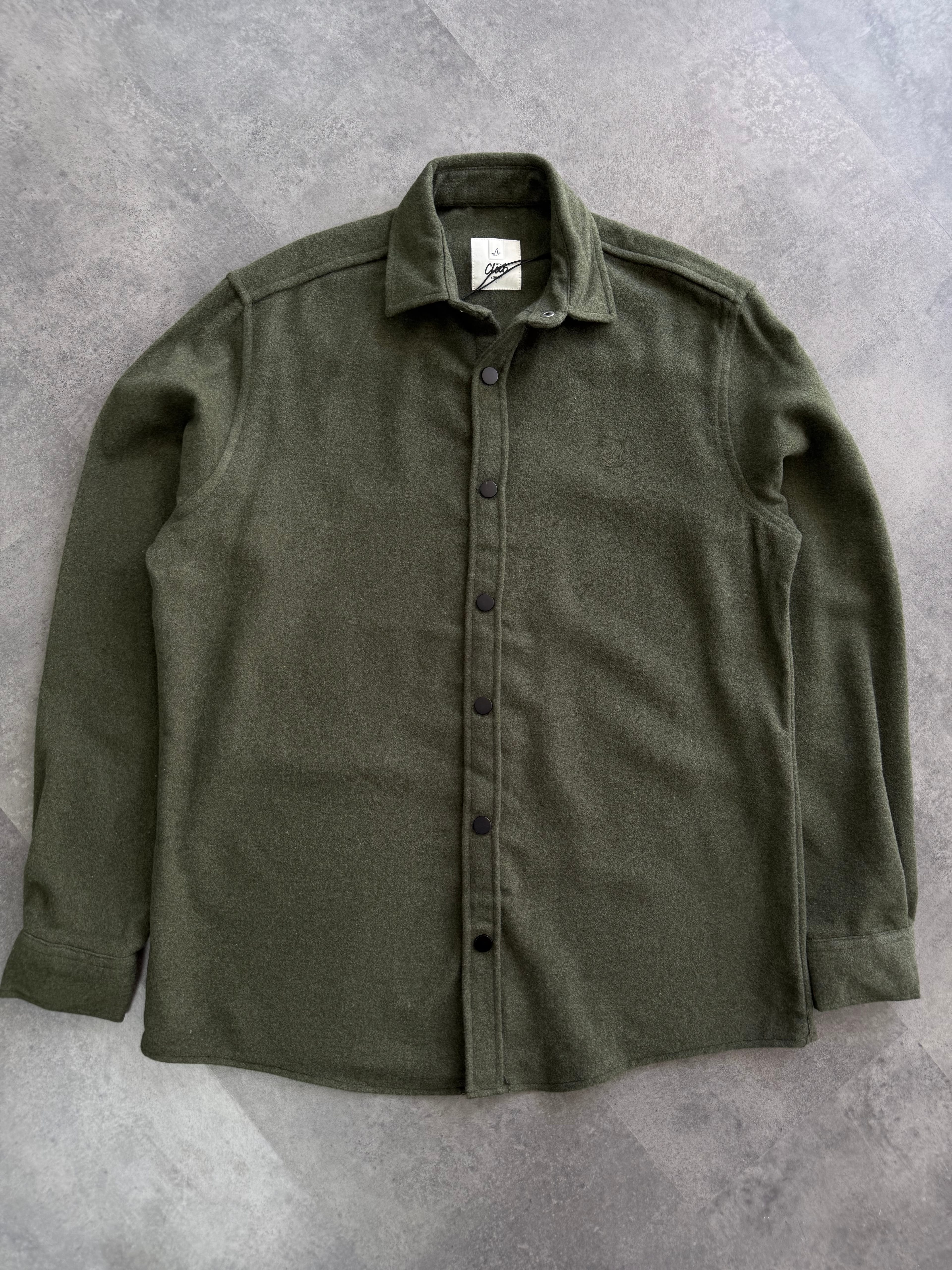 Yeni Sezon Cepli Kalın Oduncu  Gömlek - HAKİ