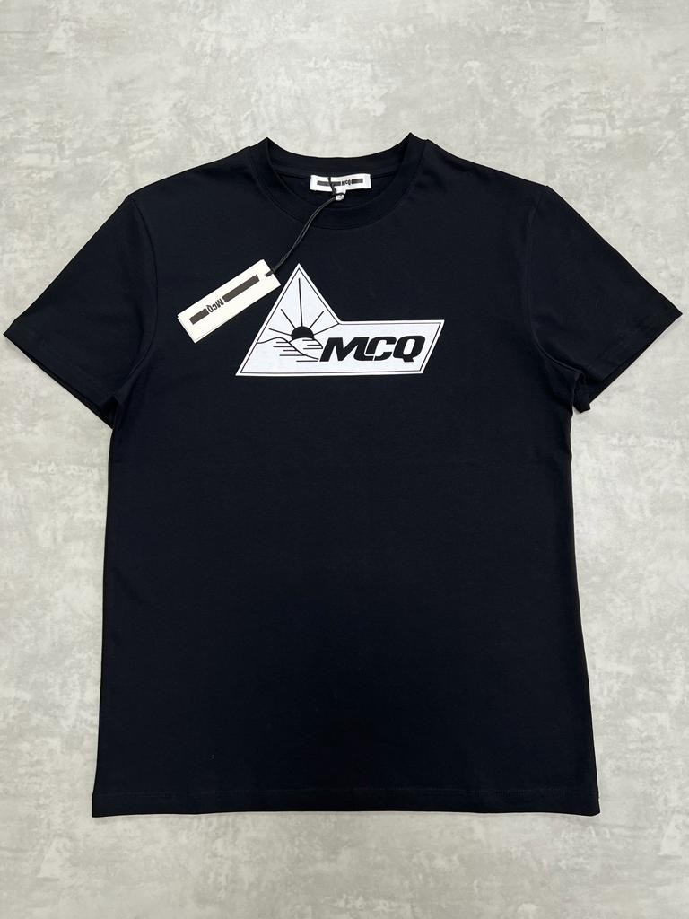 Mid Sun Logo Black T-shirt