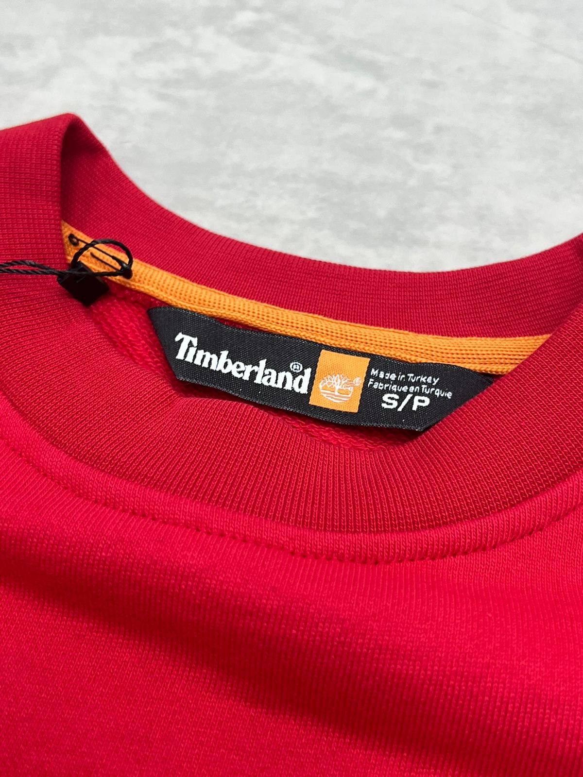 Ton To Tone Mid Icon Nakış Red Sweatshirt