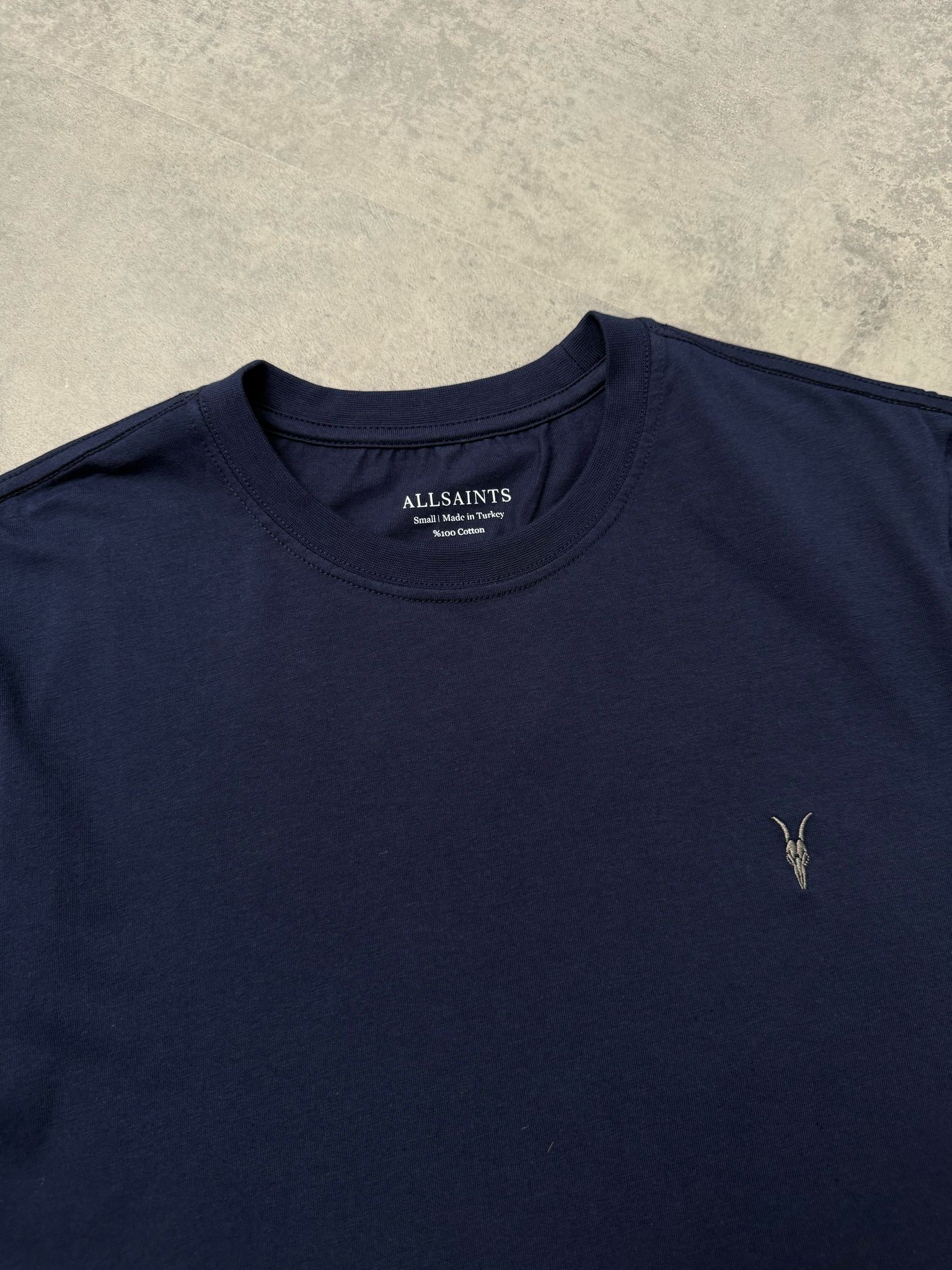 Yeni Sezon Basic Mini Logo T-shirt - LACİVERT