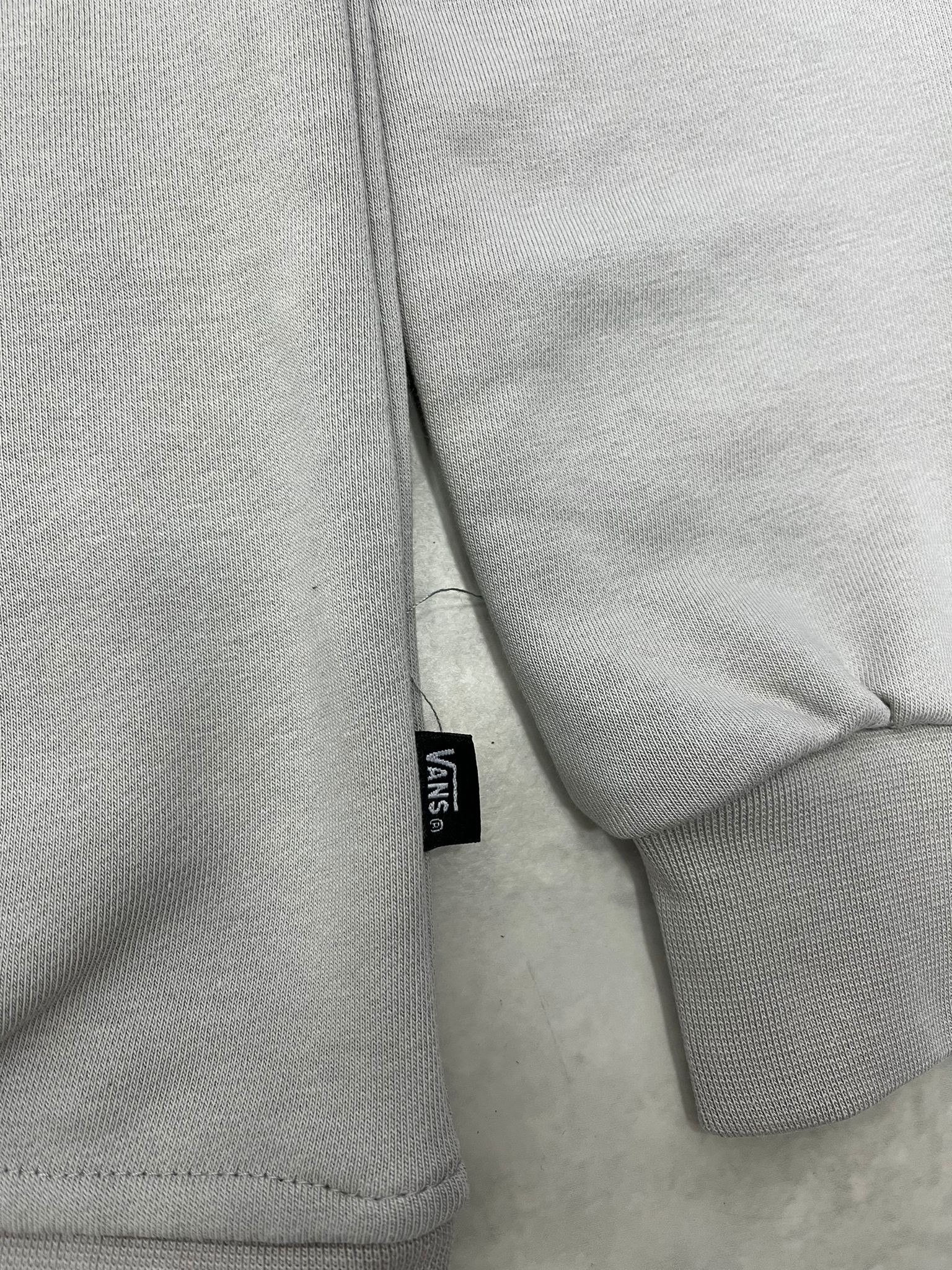 Basic Mini Nakış Logo Gray  Sweatshirt