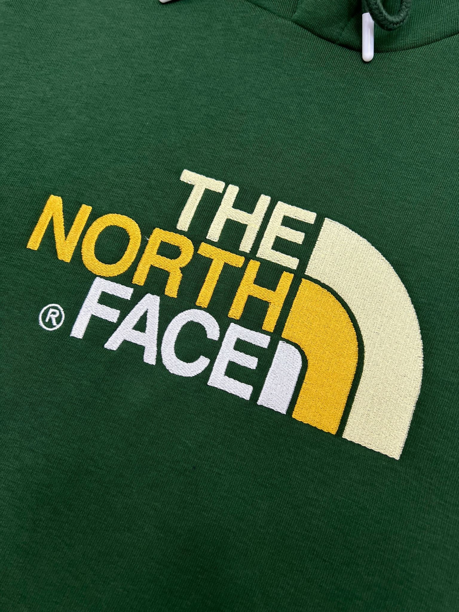 Mid İcon Full Nakış Kapşonu Polarlı Dark Green Sweatshirt
