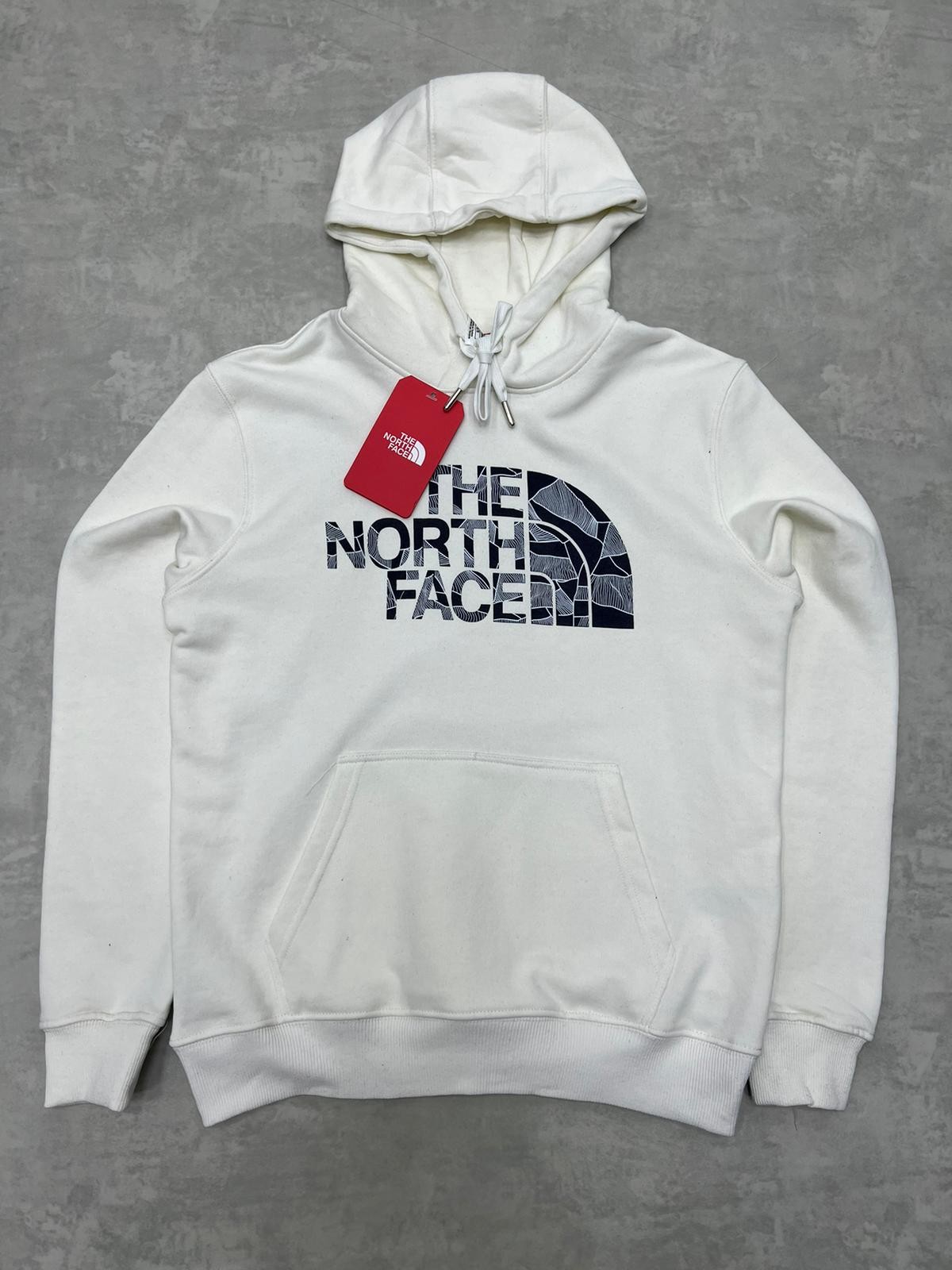 The Mountain Ceramic Mid Icon Logo Cream Sweatshirt