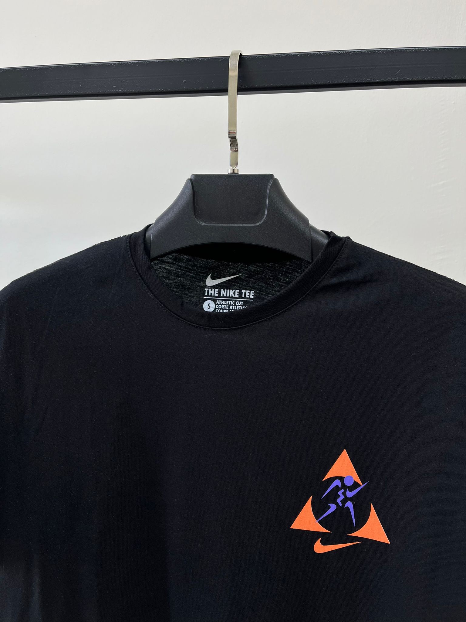 Back To Print Four Color Global Black T-shirt